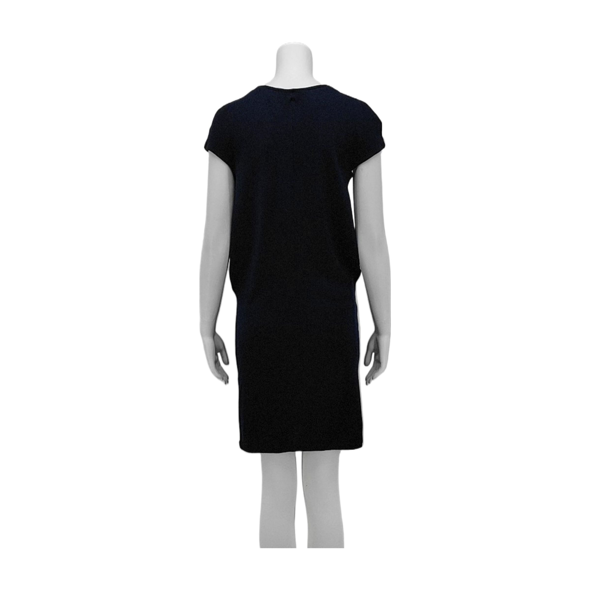 Balenciaga Balenciaga Wool V-Neck Midi Dress Size 38 Size S / US 4 / IT 40 - 2 Thumbnail