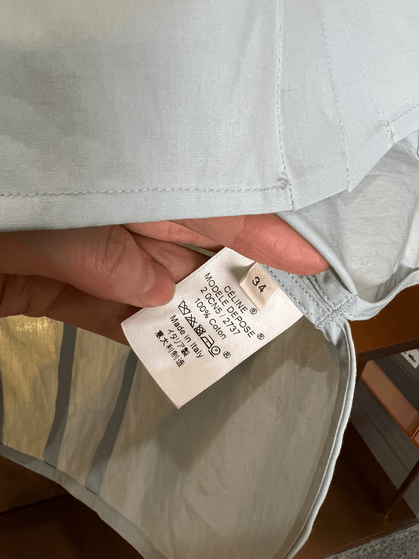 Celine Celine Women's Shirt Size XXS / US 00 / IT 34 - 3 Thumbnail