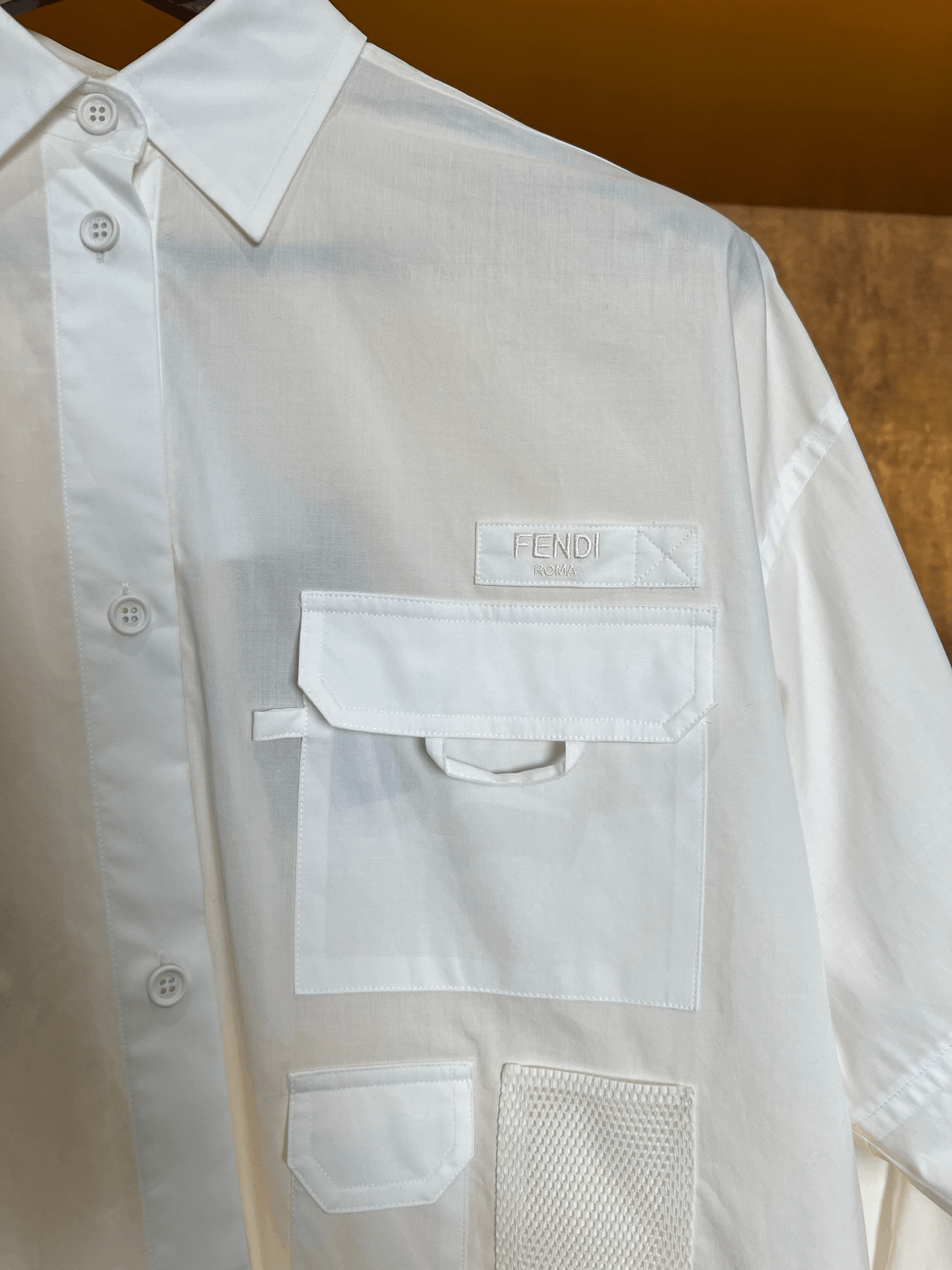 Fendi Fendi Pocket Shirt Size XS / US 0-2 / IT 36-38 - 3 Thumbnail