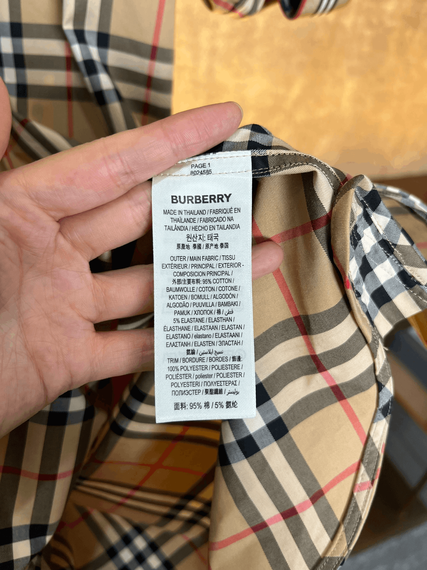 Burberry Burberry Plaid Pattern Dress Size XXS / US 00 / IT 34 - 4 Thumbnail