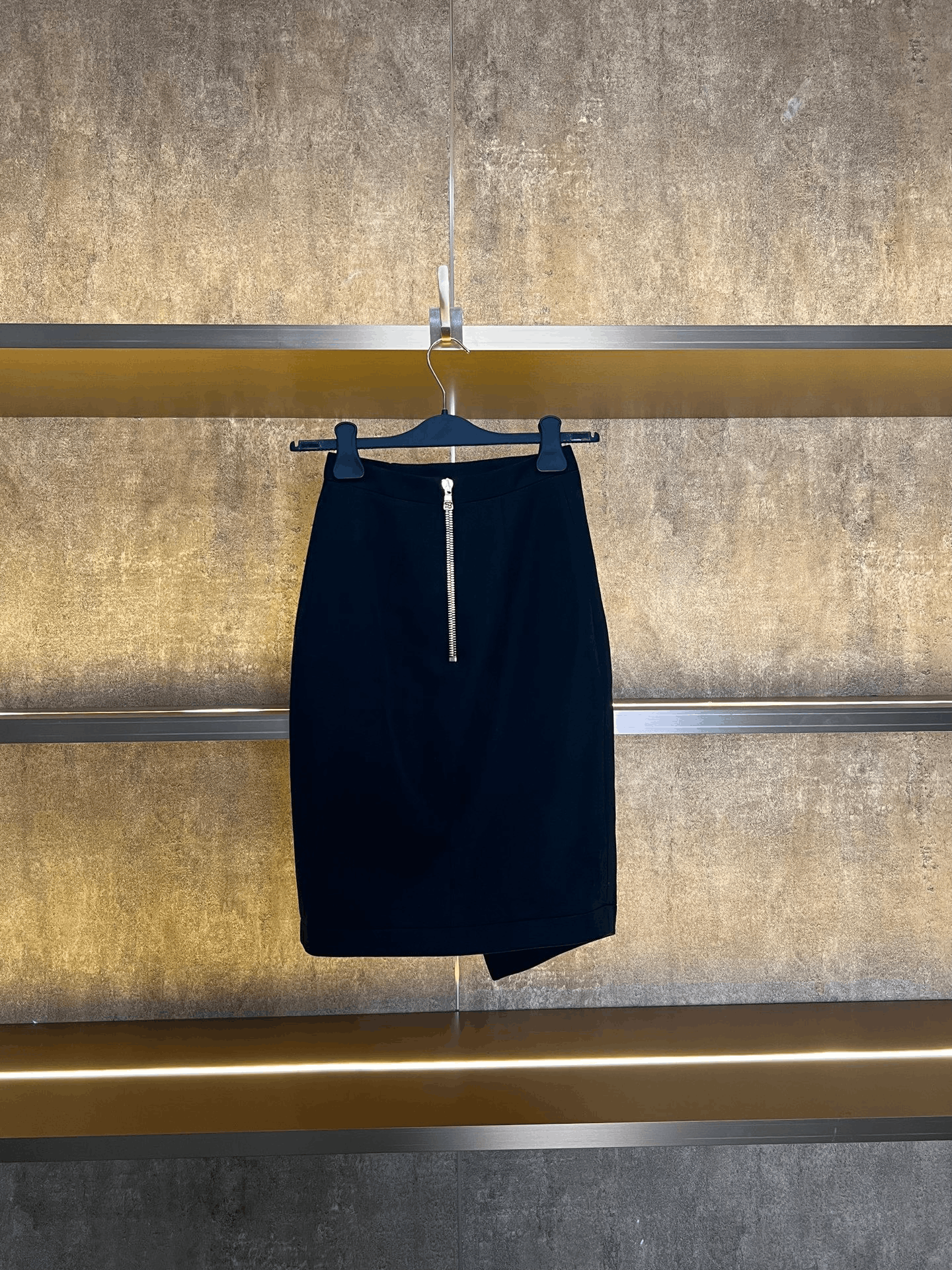 Balmain Balmain Gold Button Skirt Size 34" / US 12 / IT 48 - 2 Thumbnail