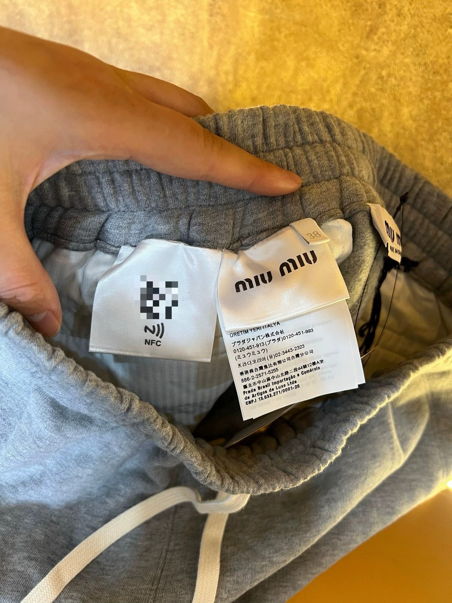 Miu Miu Miumiu Drawstring Shorts Size 38" / US 16 / IT 52 - 5 Thumbnail