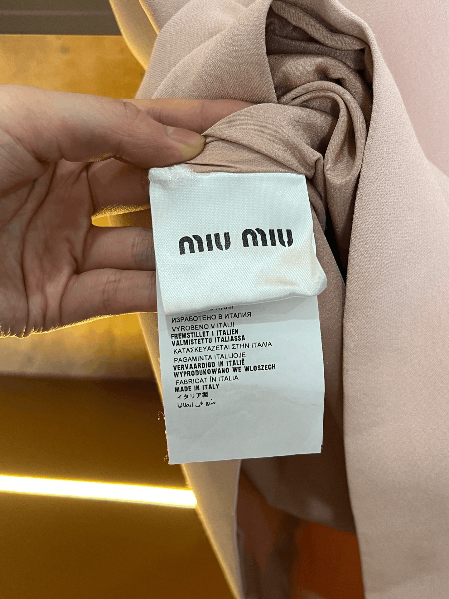Miu Miu Miumiu Pink Doll Collar Dress Size S / US 4 / IT 40 - 4 Thumbnail