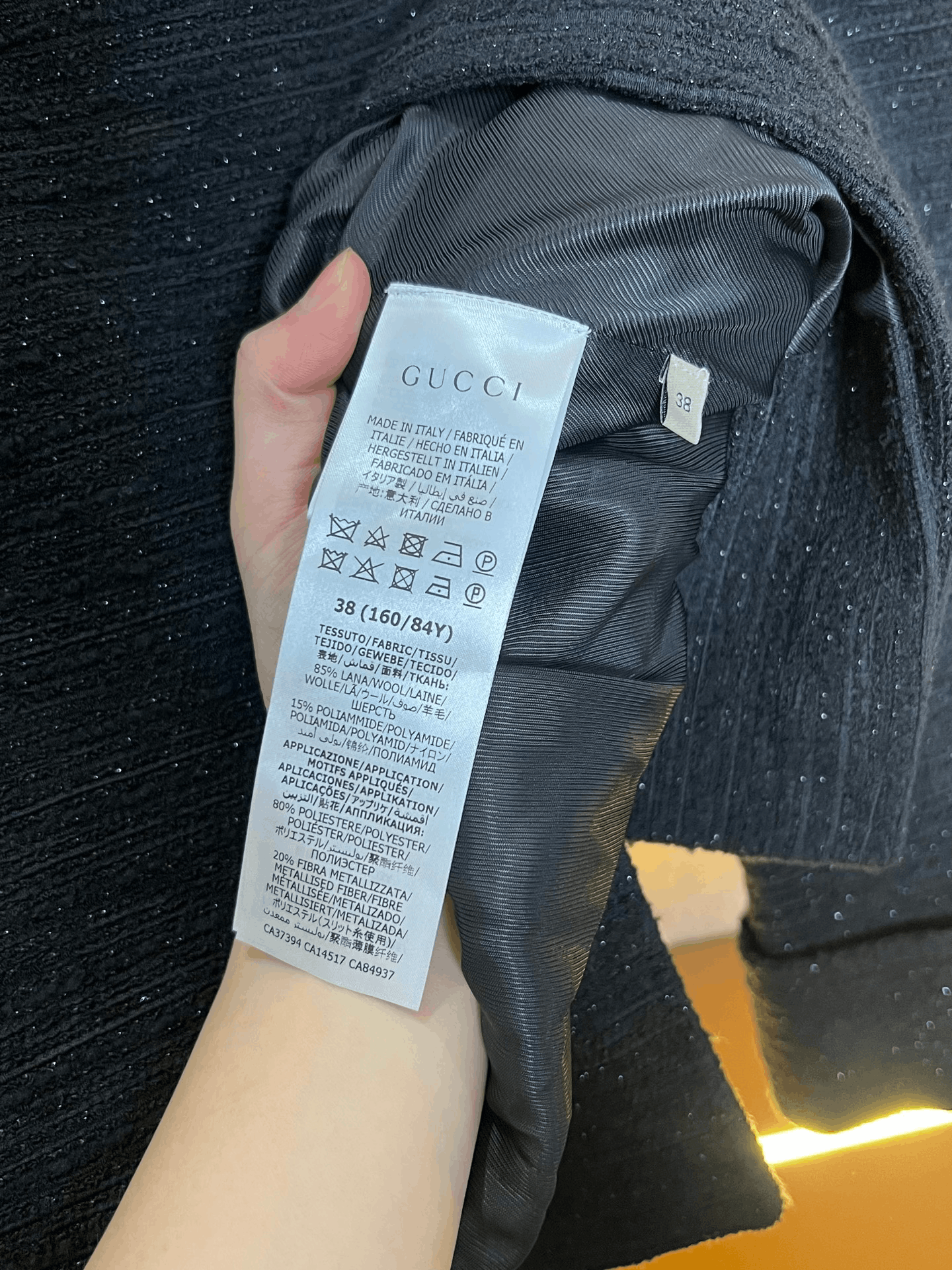 Gucci Gucci Short Wool Blazer Size S / US 4 / IT 40 - 5 Thumbnail