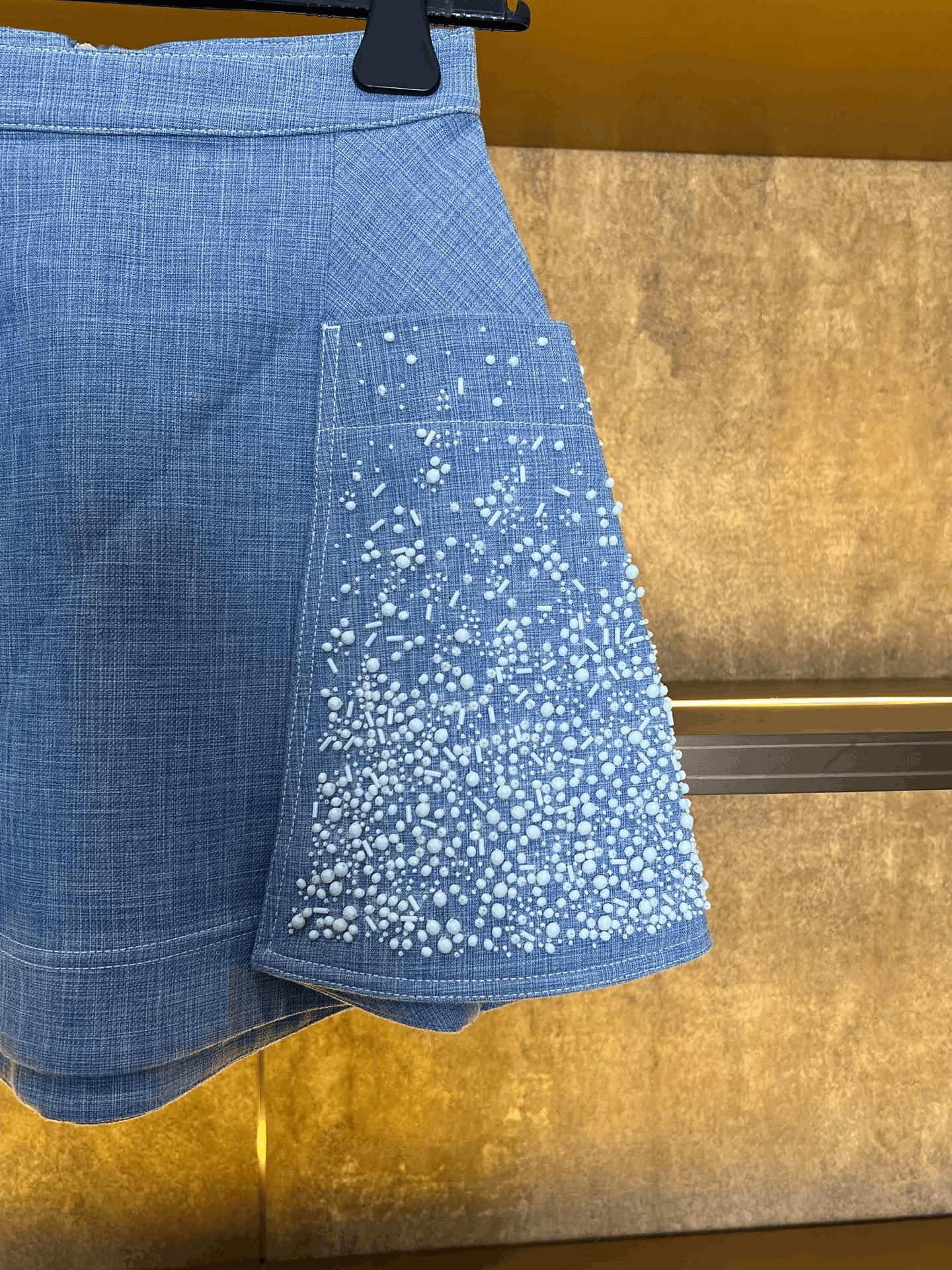 Dior Dior Beaded Pocket Skirt Size 34" / US 12 / IT 48 - 3 Thumbnail