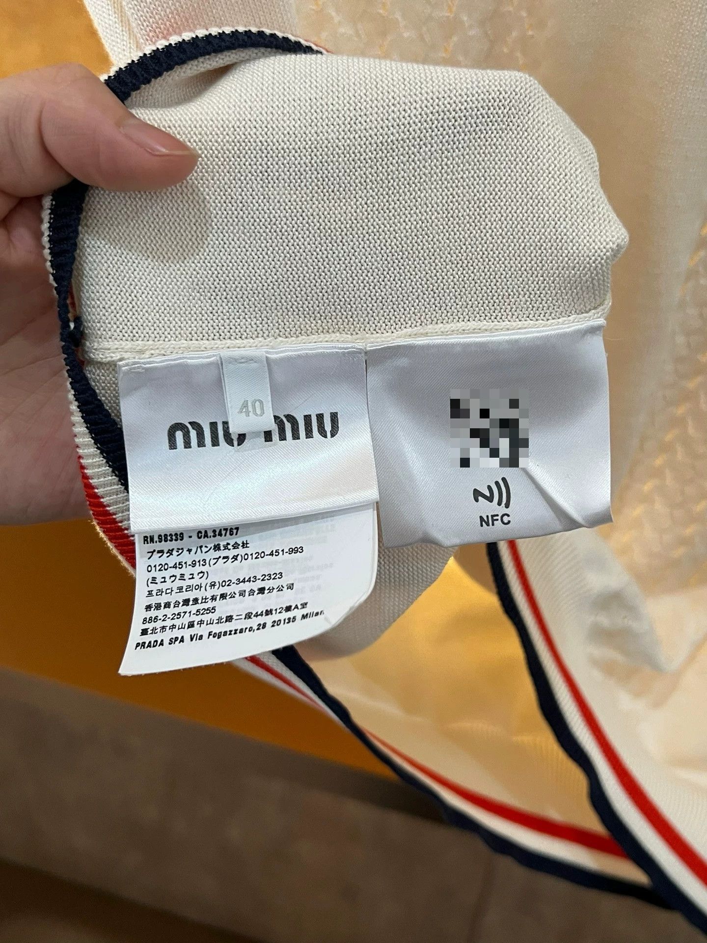 Miu Miu Miumiu Knit Short Sleeve Size S / US 4 / IT 40 - 4 Thumbnail