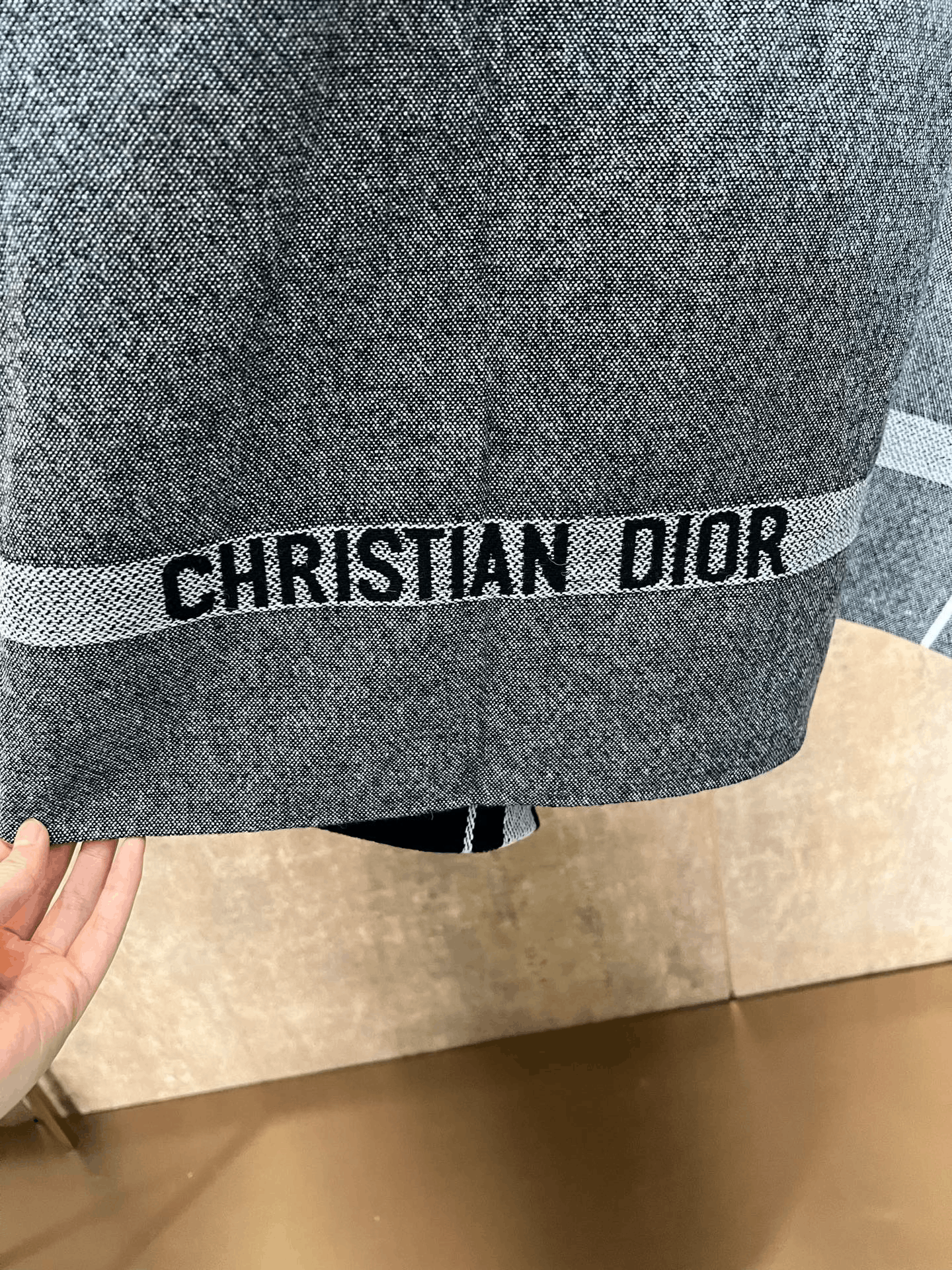 Dior Dior Slogan Logo Cape Size S / US 4 / IT 40 - 3 Thumbnail