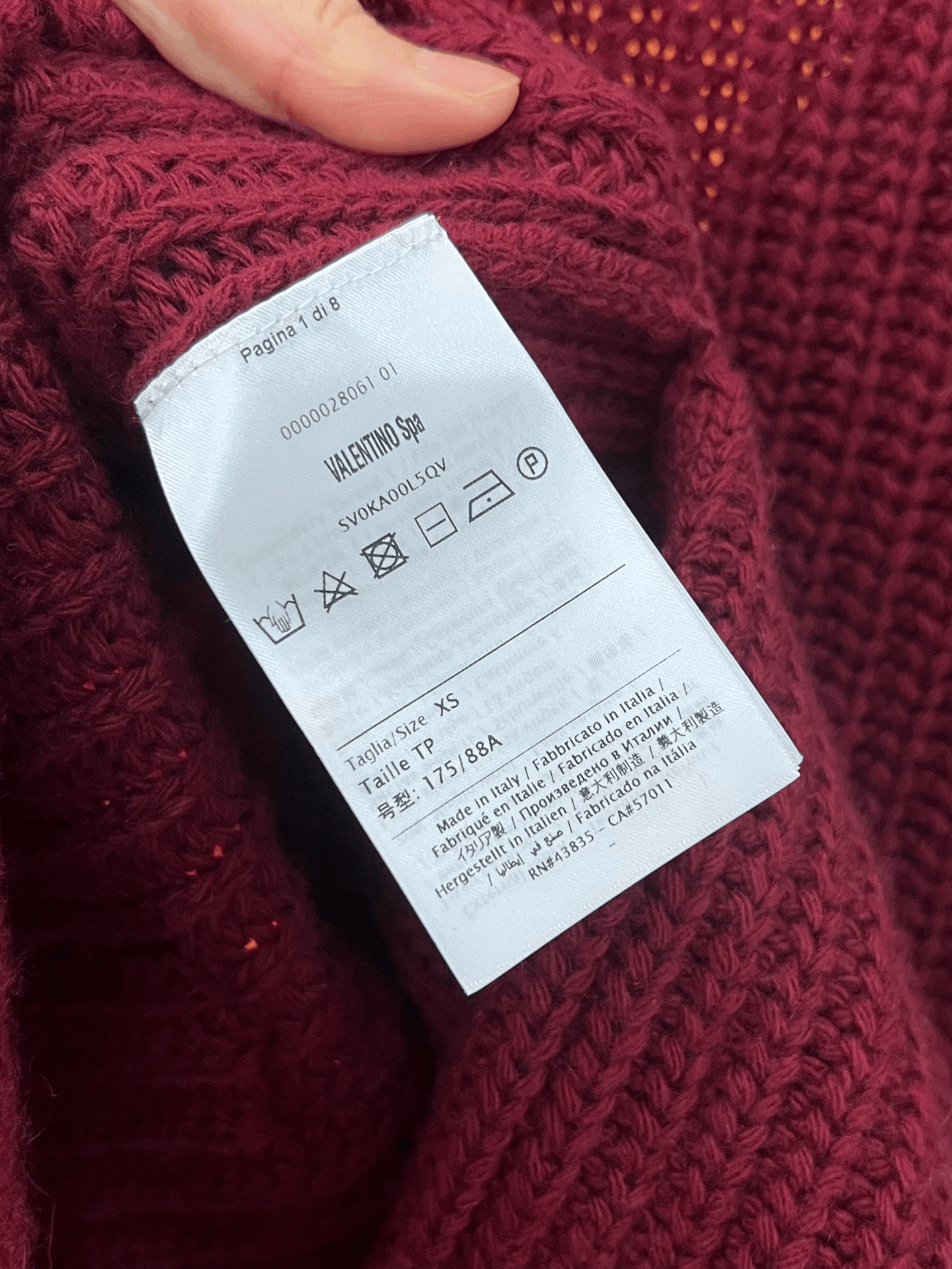 Valentino Valentino x Undercover Cardigan Size XS / US 0-2 / IT 36-38 - 4 Thumbnail