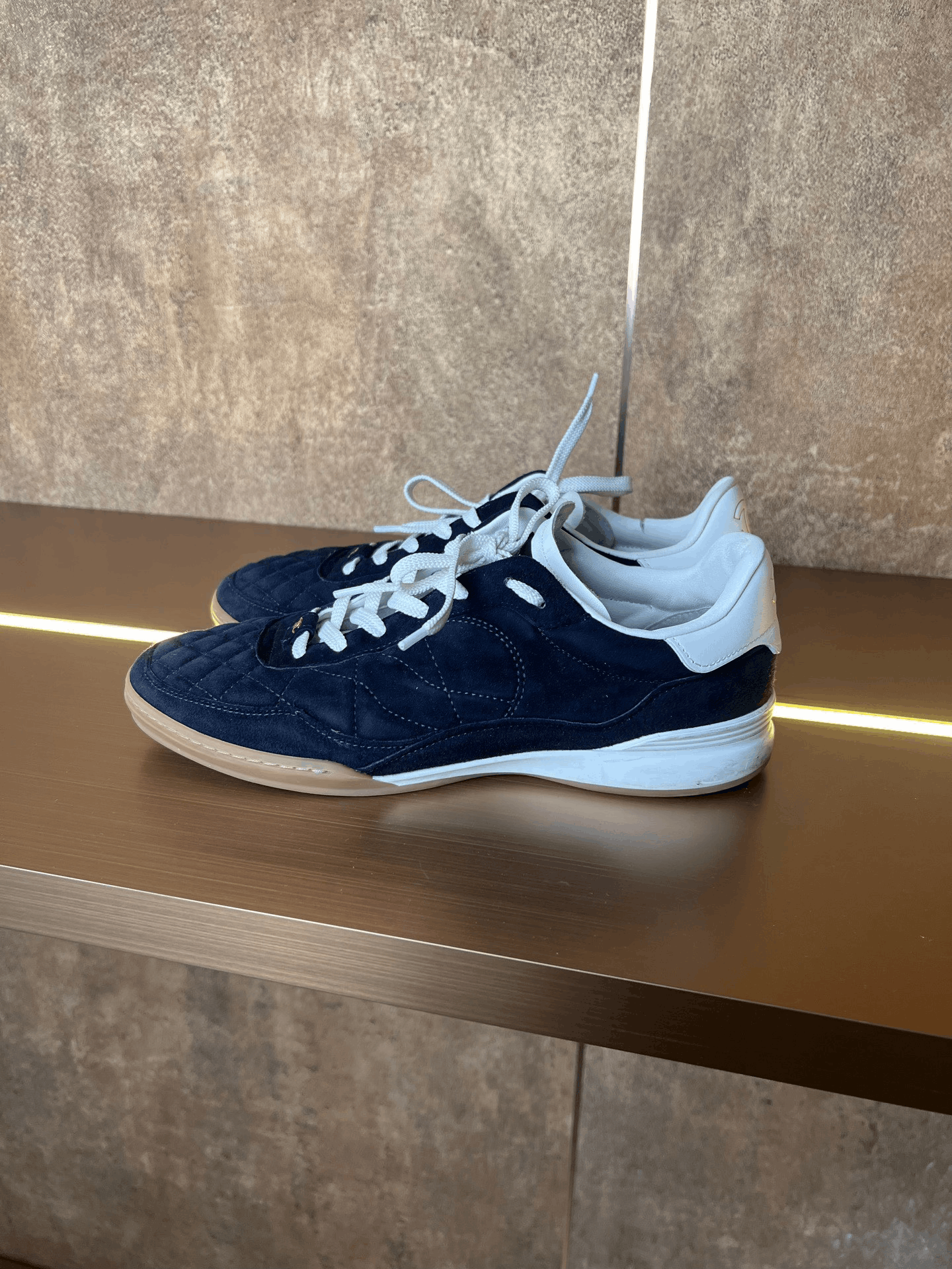 Chanel Chanel Navy German Training Shoes Size US 9 / IT 39 - 6 Thumbnail