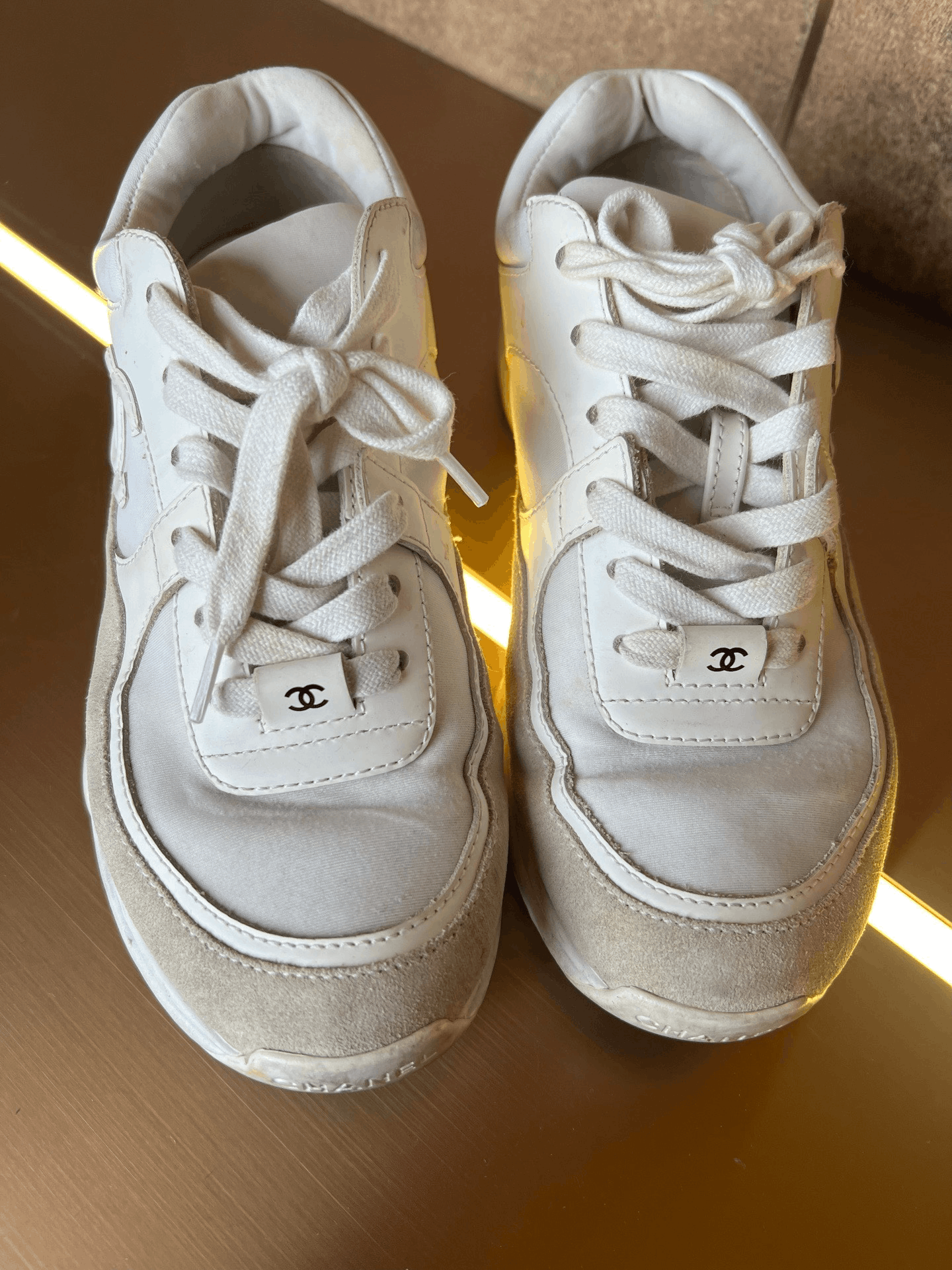 Chanel Chanel Sneakers Size US 4.5 / IT 34.5 - 2 Thumbnail