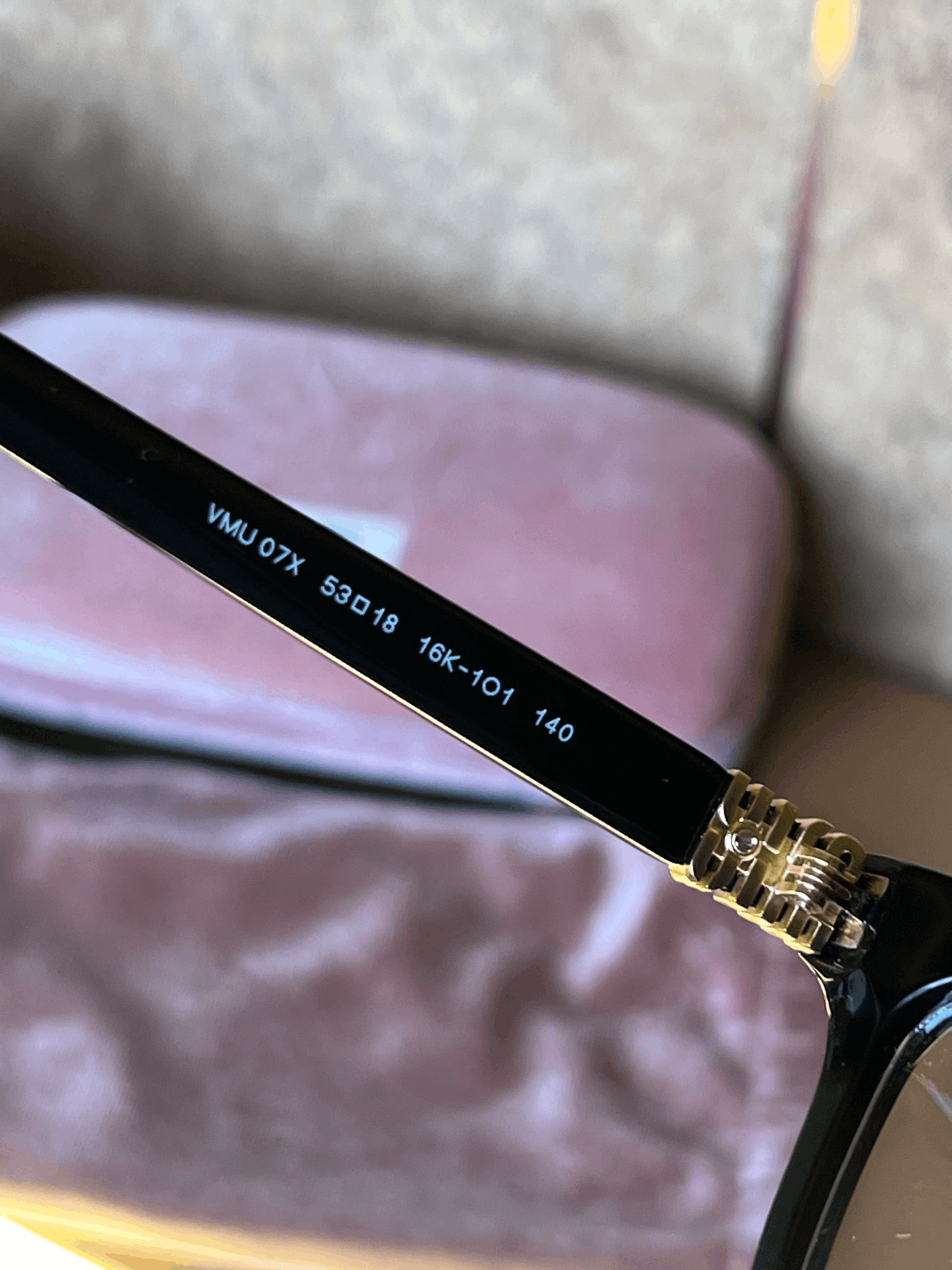 Miu Miu Miumiu Gold Accent Eyeglasses Size ONE SIZE - 7 Thumbnail