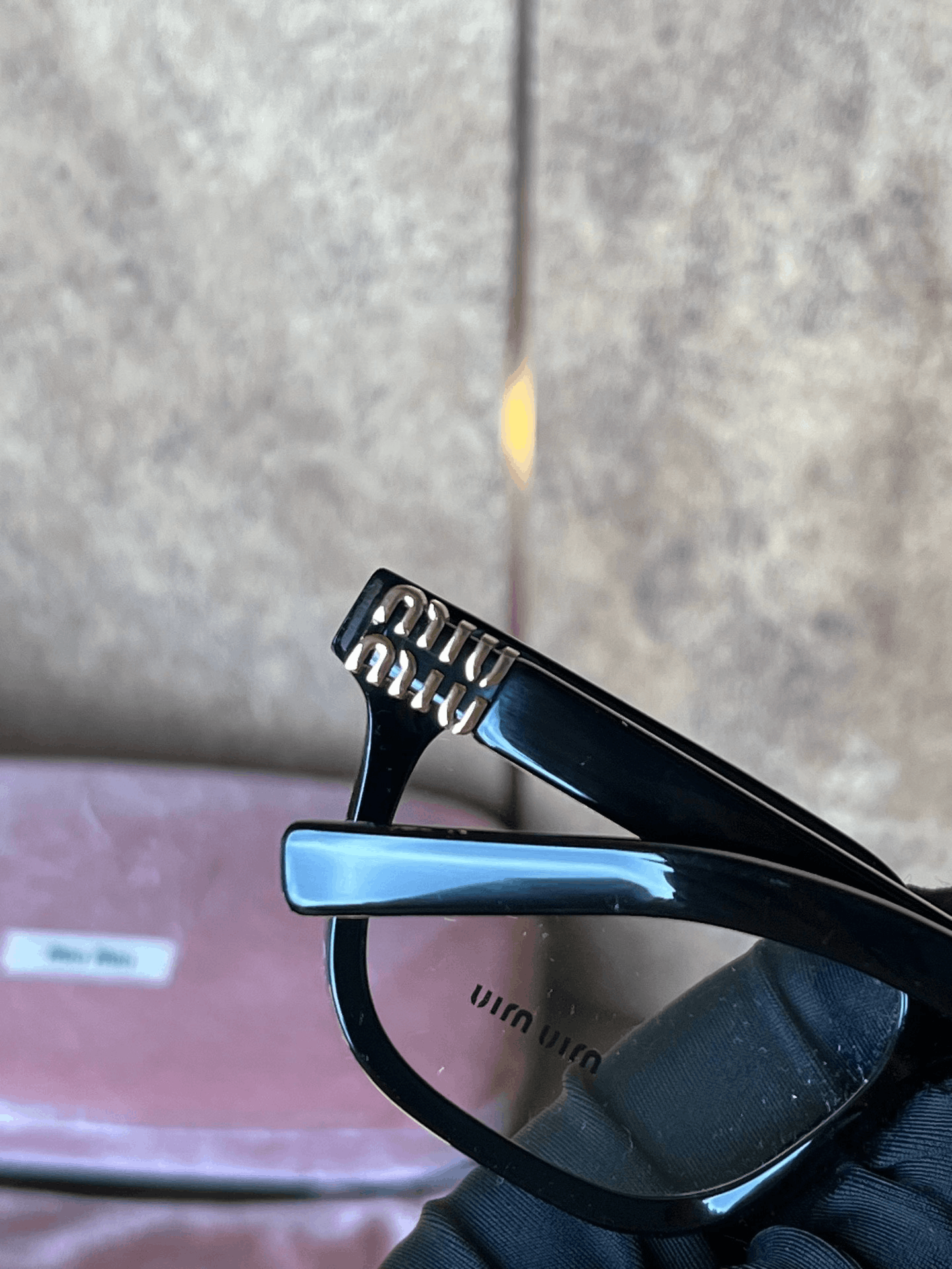 Miu Miu Miumiu Gold Accent Eyeglasses Size ONE SIZE - 5 Thumbnail