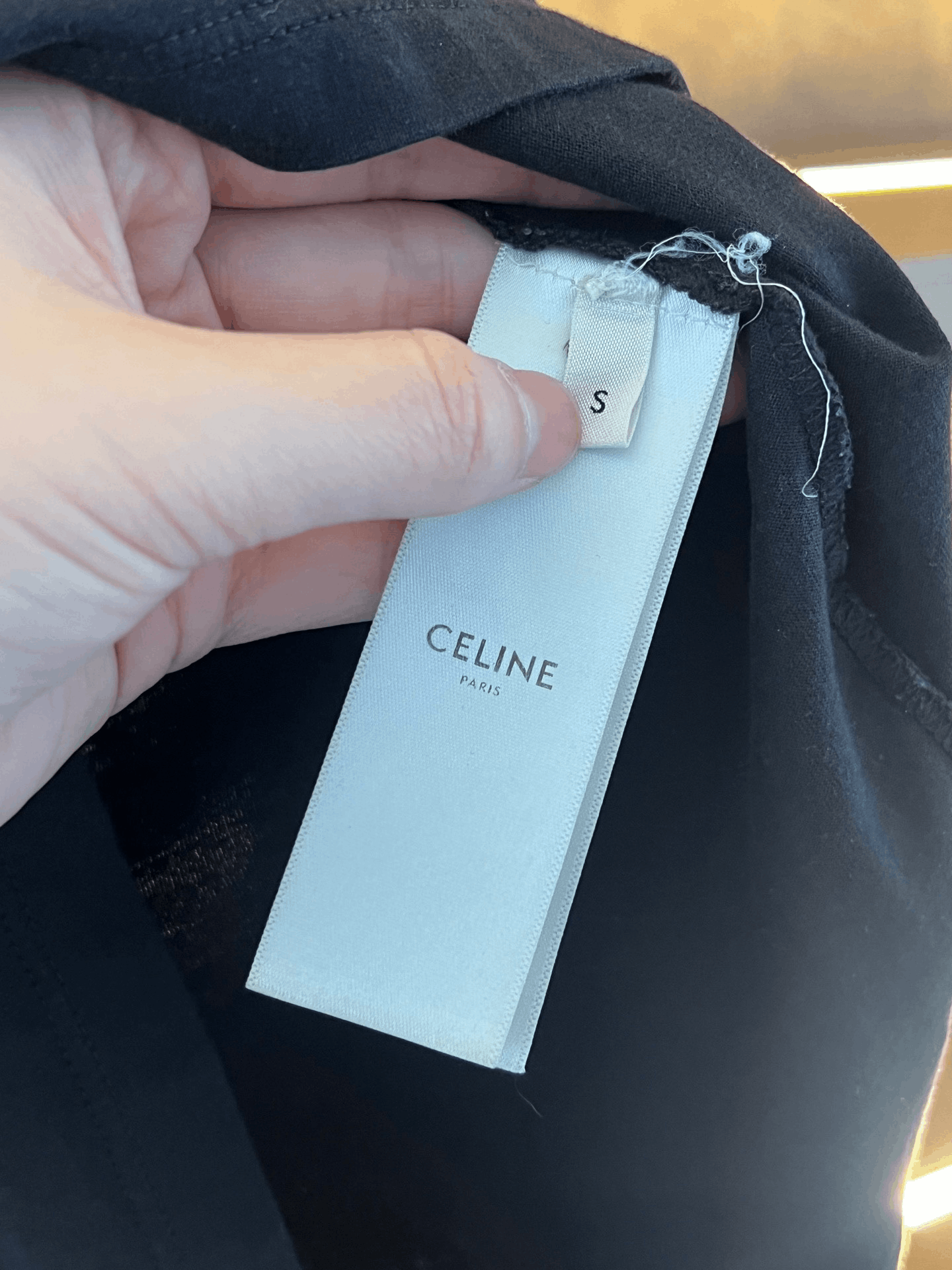 Celine Celine Slogan Short-Sleeve Tee Size S / US 4 / IT 40 - 3 Thumbnail