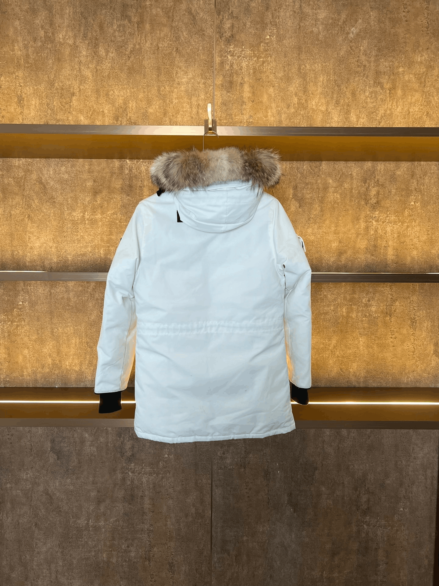 Canada Goose Canada Goose White Expedition Down Jacket Size XS / US 0-2 / IT 36-38 - 2 Thumbnail