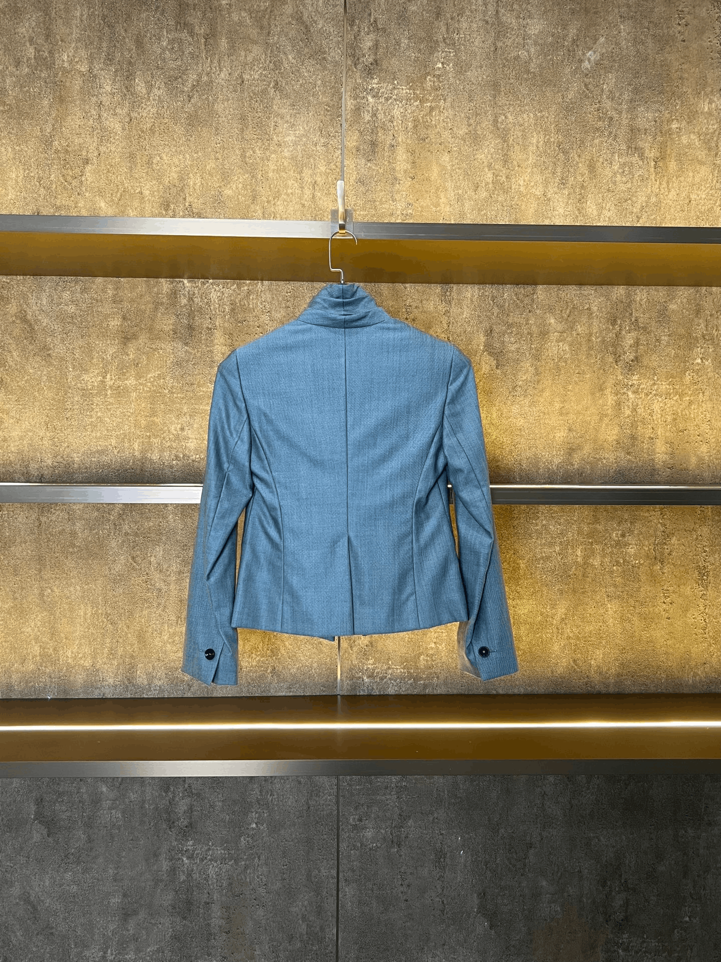 Max Mara Maxmara Wool Short Blazer Size XS / US 0-2 / IT 36-38 - 2 Thumbnail