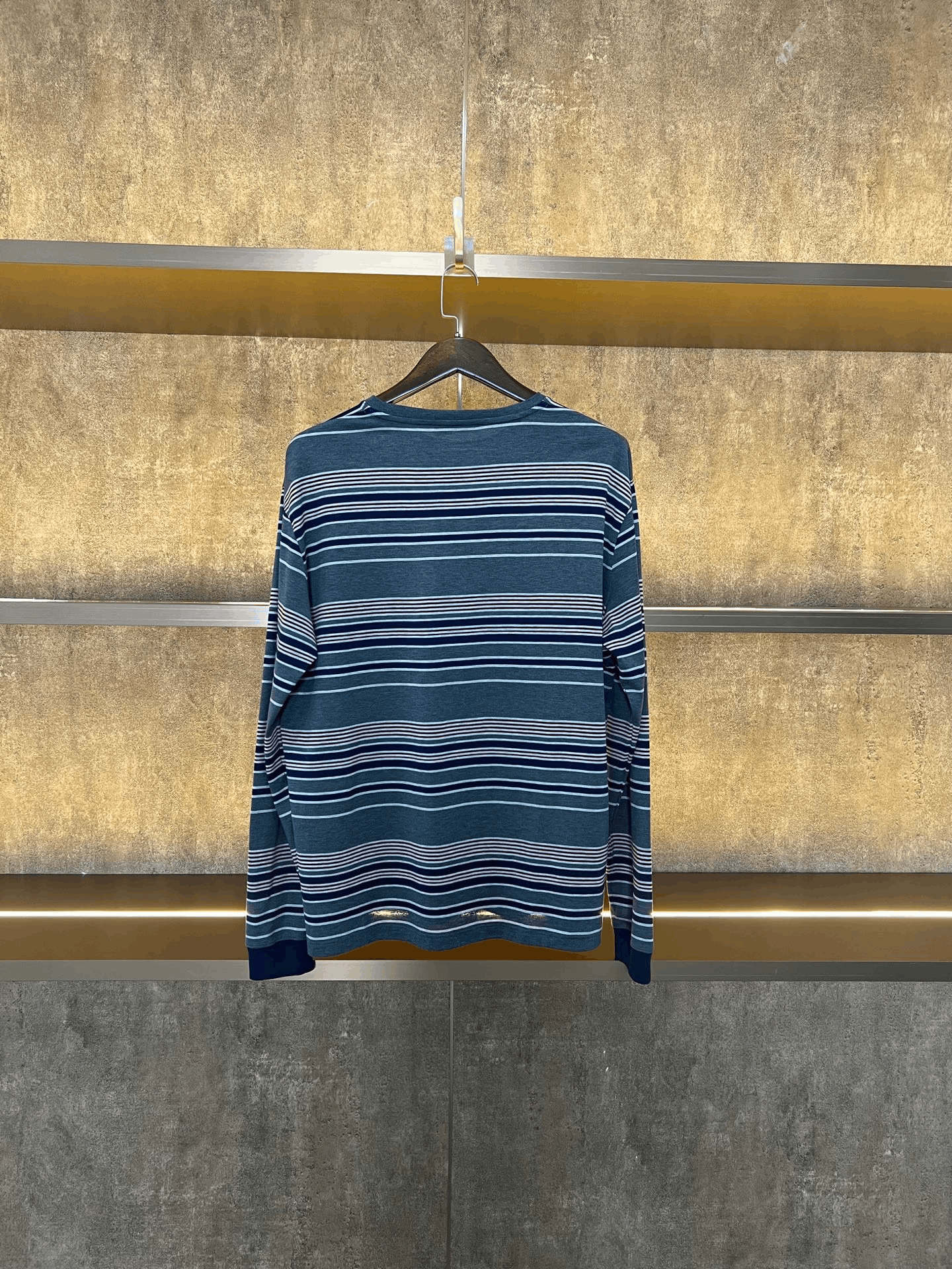 Miu Miu Miumiu Striped Long-Sleeve Top Size S / US 4 / IT 40 - 2 Thumbnail
