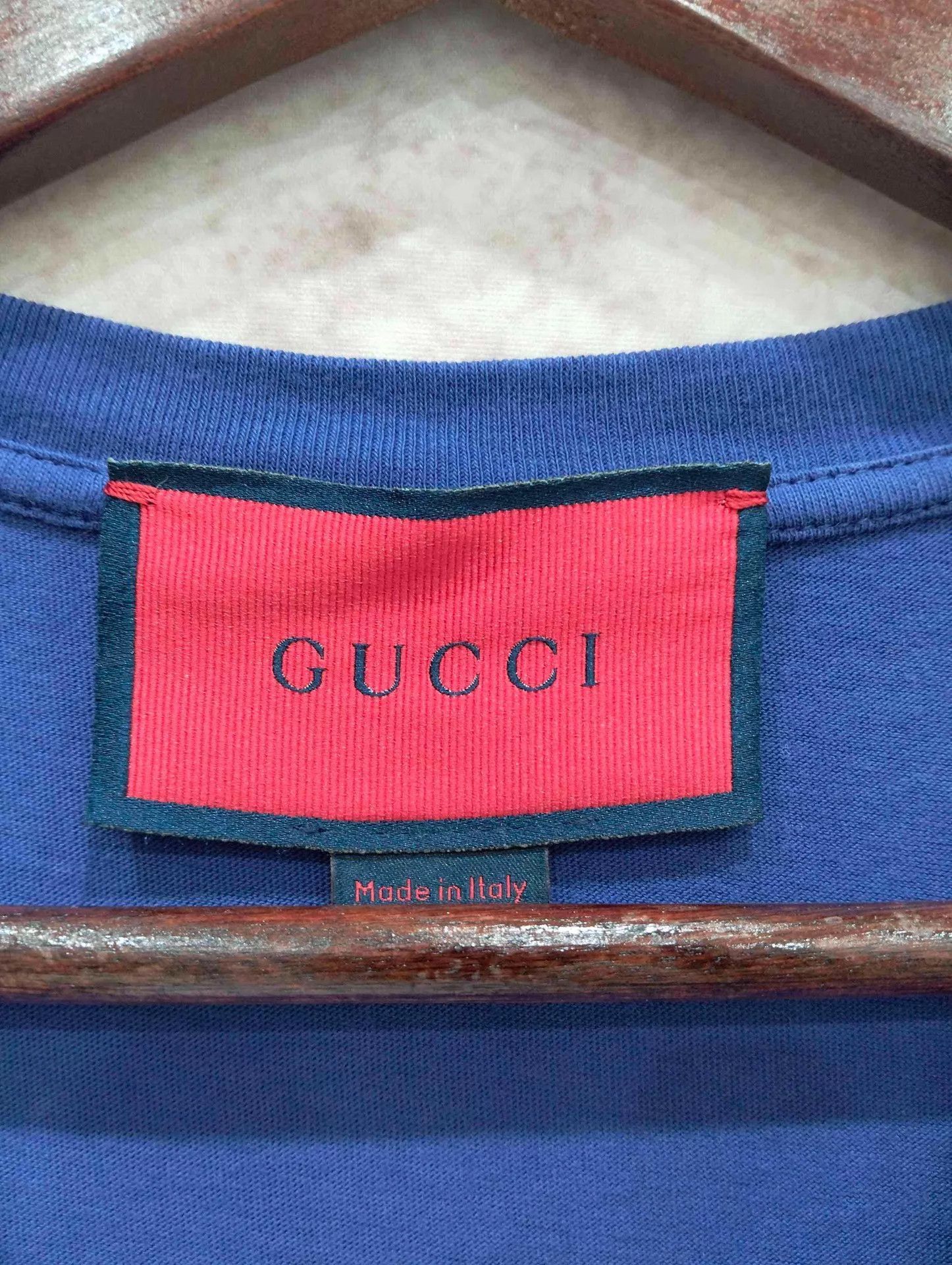 Gucci Blue Short Sleeve Graphic T-Shirt Size US S / EU 44-46 / 1 - 3 Thumbnail