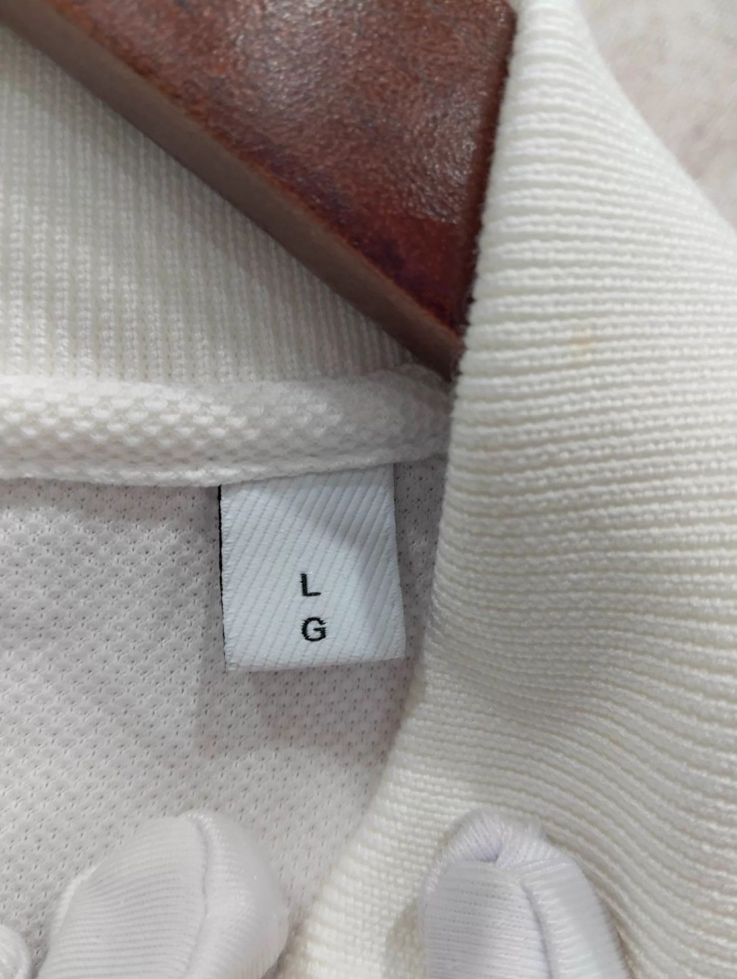 Burberry White Short Sleeve Polo Shirt Size L Size US L / EU 52-54 / 3 - 5 Thumbnail
