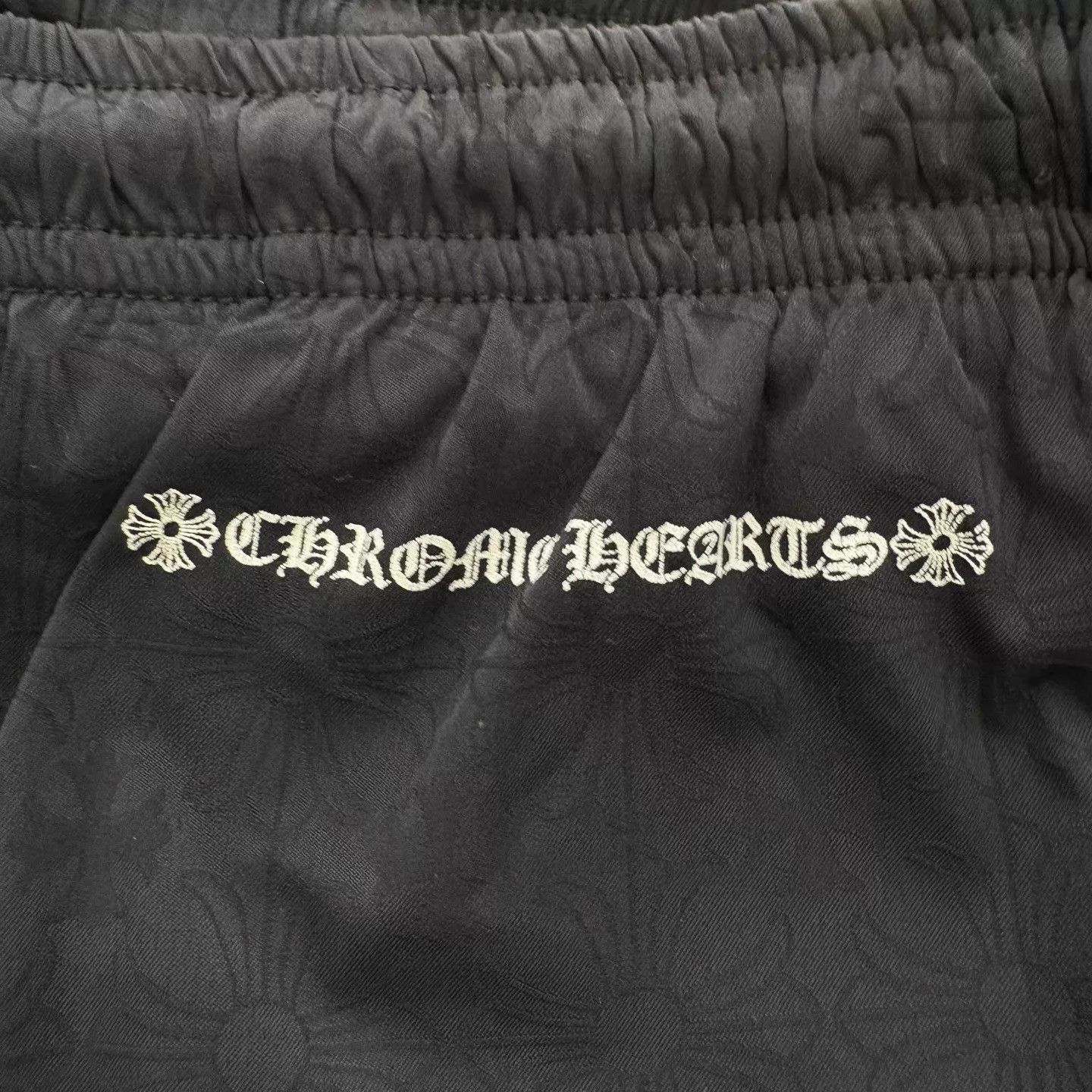 Chrome Hearts Black Elastic Waist Sweatpants - Size 32 Size US 32 / EU 48 - 3 Thumbnail