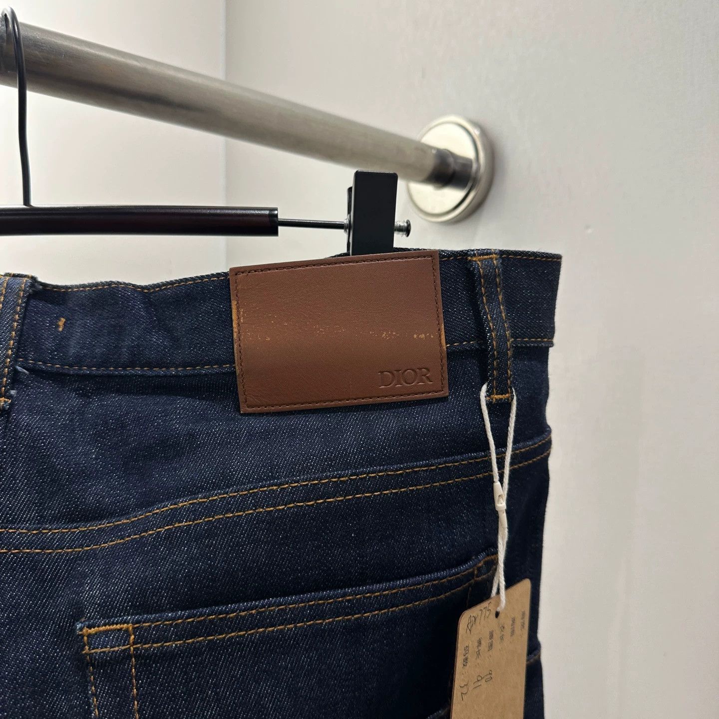 Dior Blue Denim Jeans with Rolled Cuffs Size 32 Size US 32 / EU 48 - 6 Thumbnail