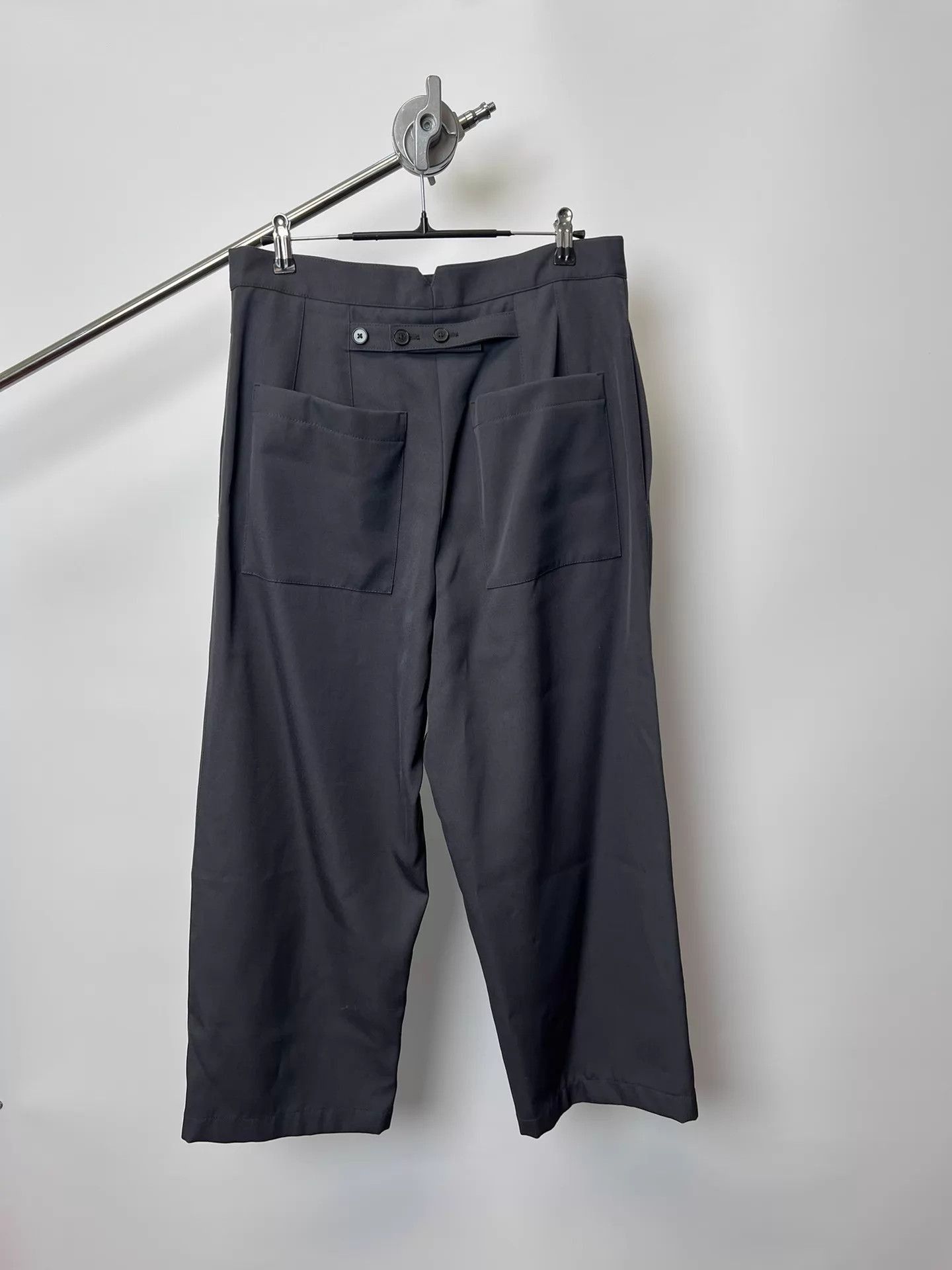 Jil Sander Black Cropped Pants Size 30 Size US 30 / EU 46 - 5 Thumbnail