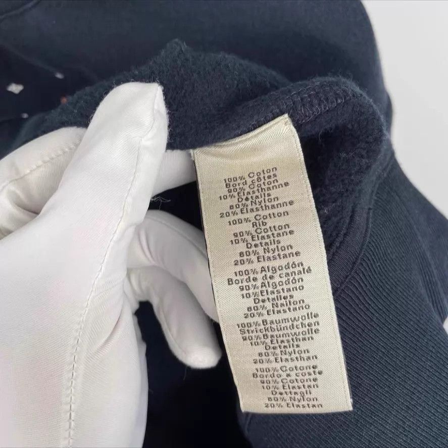 Hermes Navy Sweatshirt with Horse in Orange Box Graphic Size US M / EU 48-50 / 2 - 3 Thumbnail
