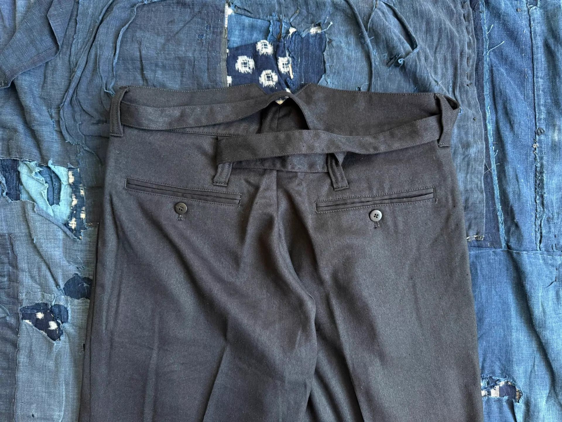 Visvim Black Pleated Casual Pants Size 34 Size US 34 / EU 50 - 5 Thumbnail