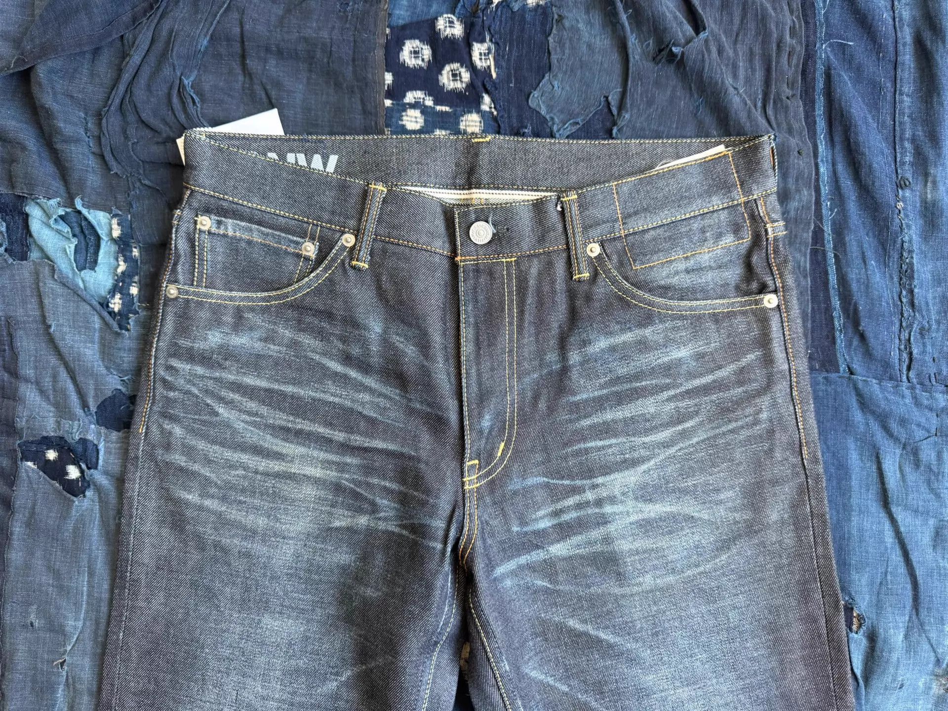 Visvim Distressed Multi Denim Jeans Size 34 Size US 34 / EU 50 - 4 Thumbnail