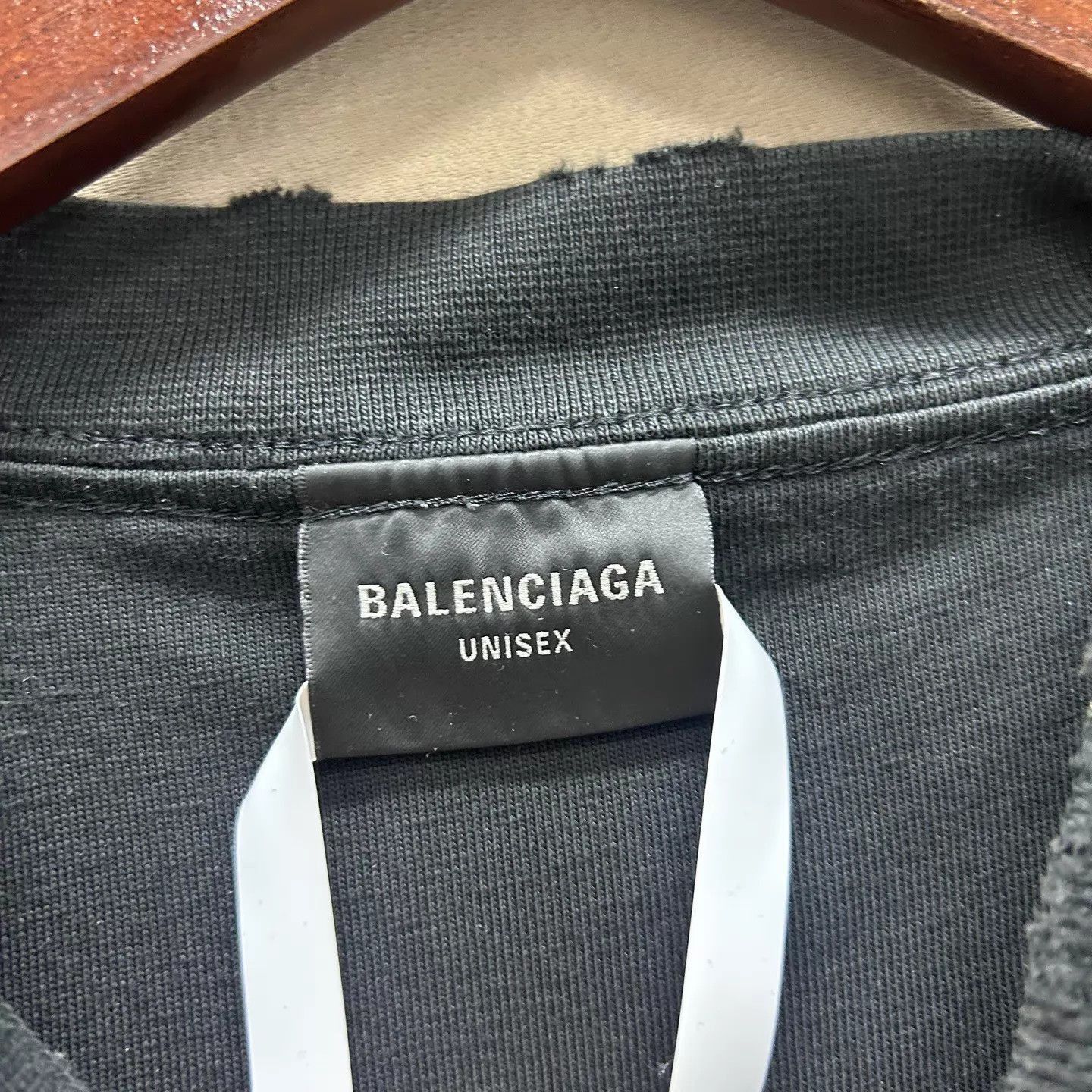 Balenciaga Black Graphic Short Sleeve Shirt Size US M / EU 48-50 / 2 - 3 Thumbnail