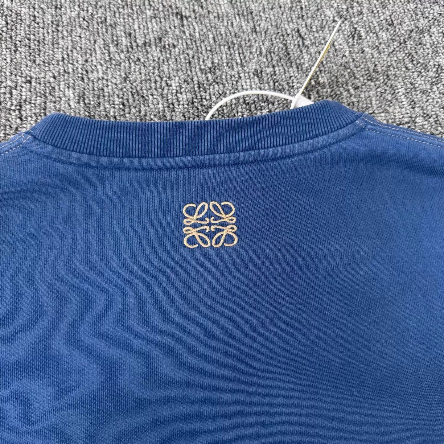 Loewe Blue Long Sleeve Graphic Sweatshirt Size L Size US L / EU 52-54 / 3 - 7 Thumbnail