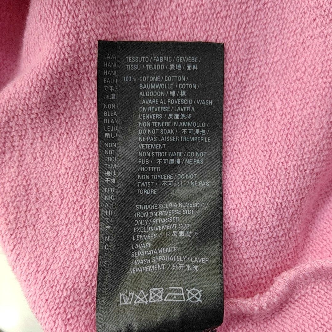 Balenciaga Balenciaga Logo Pink Hoodie Size XS Size XS / US 0-2 / IT 36-38 - 3 Thumbnail