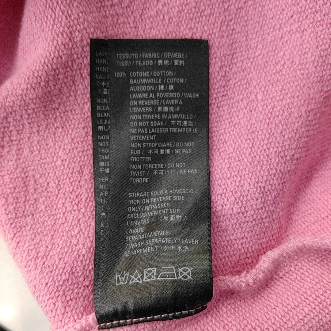 Balenciaga Balenciaga Logo Pink Hoodie Size XS Size XS / US 0-2 / IT 36-38 - 4 Thumbnail