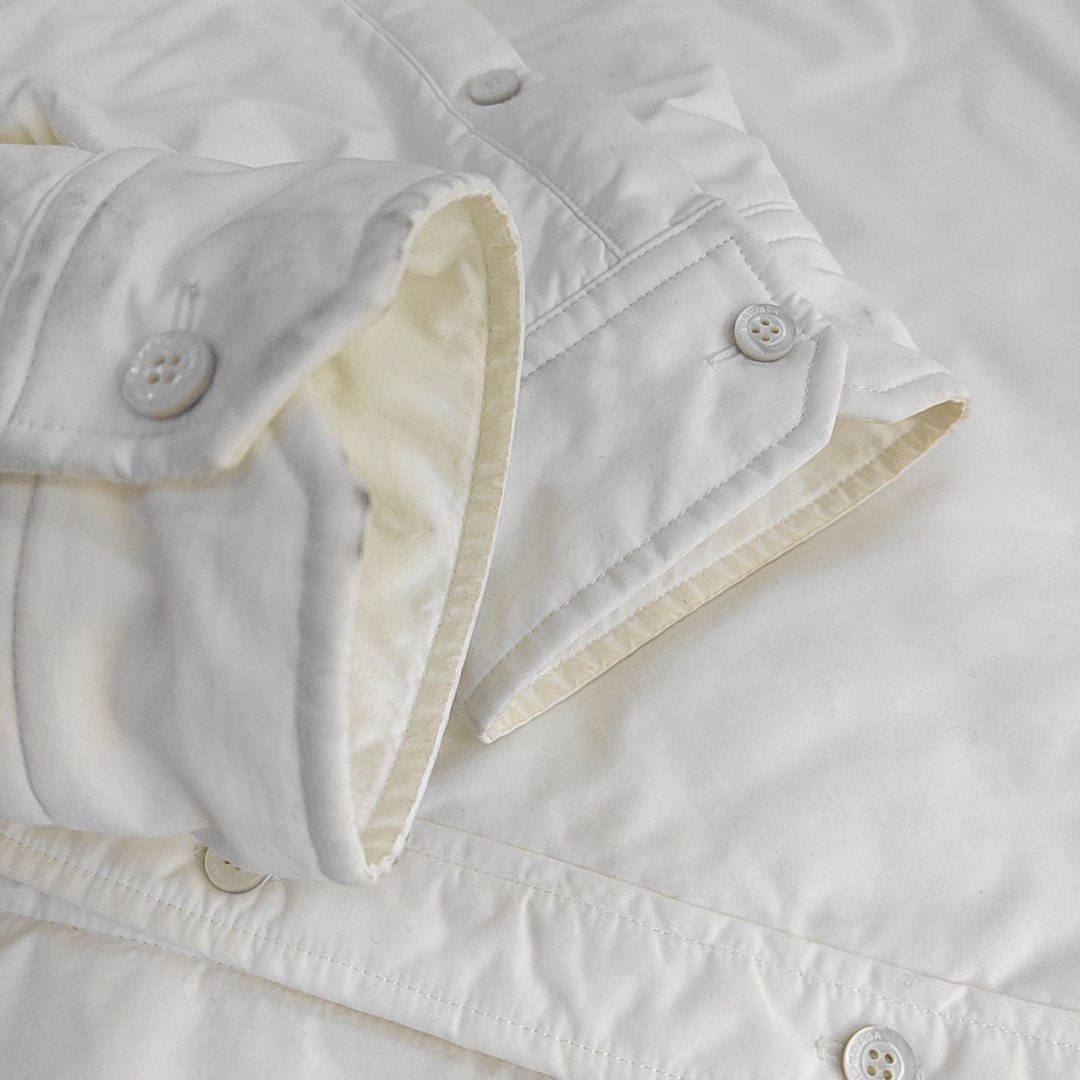Balenciaga Balenciaga White Padded Shirt Jacket Size 34 Size XS / US 0-2 / IT 36-38 - 8 Thumbnail