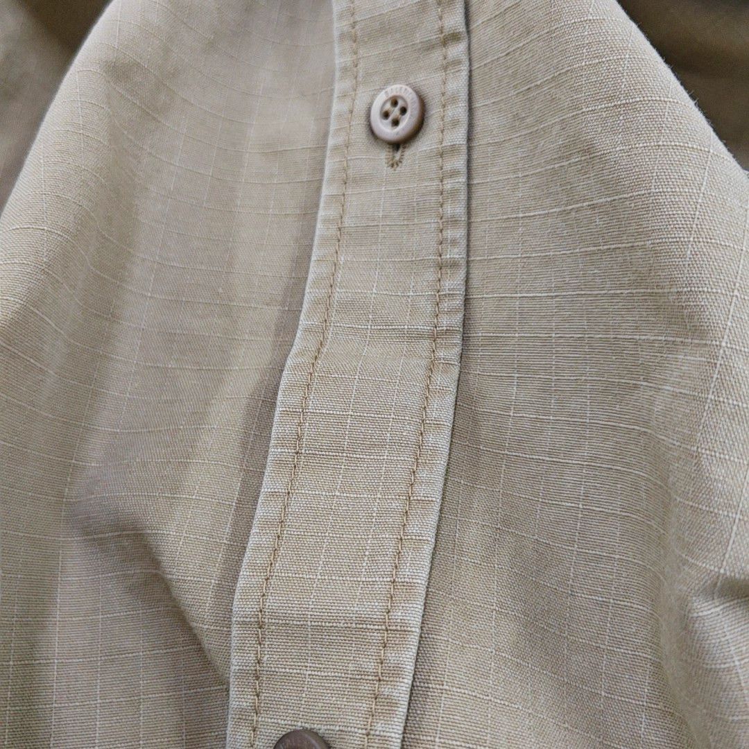Balenciaga Balenciaga Grid Pattern Button Up Shirt Size M Size US M / EU 48-50 / 2 - 4 Thumbnail