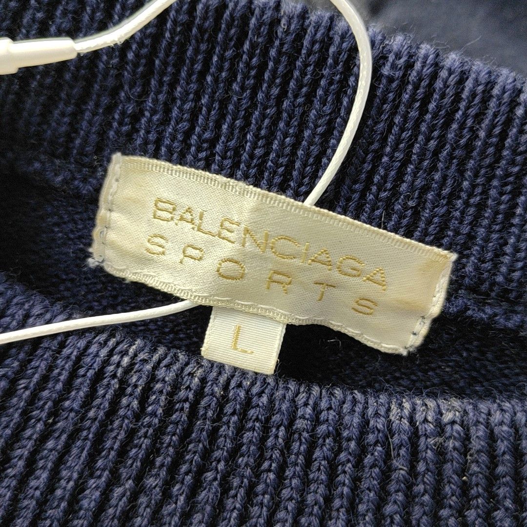 Balenciaga Balenciaga Wool Logo Pullover Sweater Size L Size L / US 10 / IT 46 - 5 Thumbnail