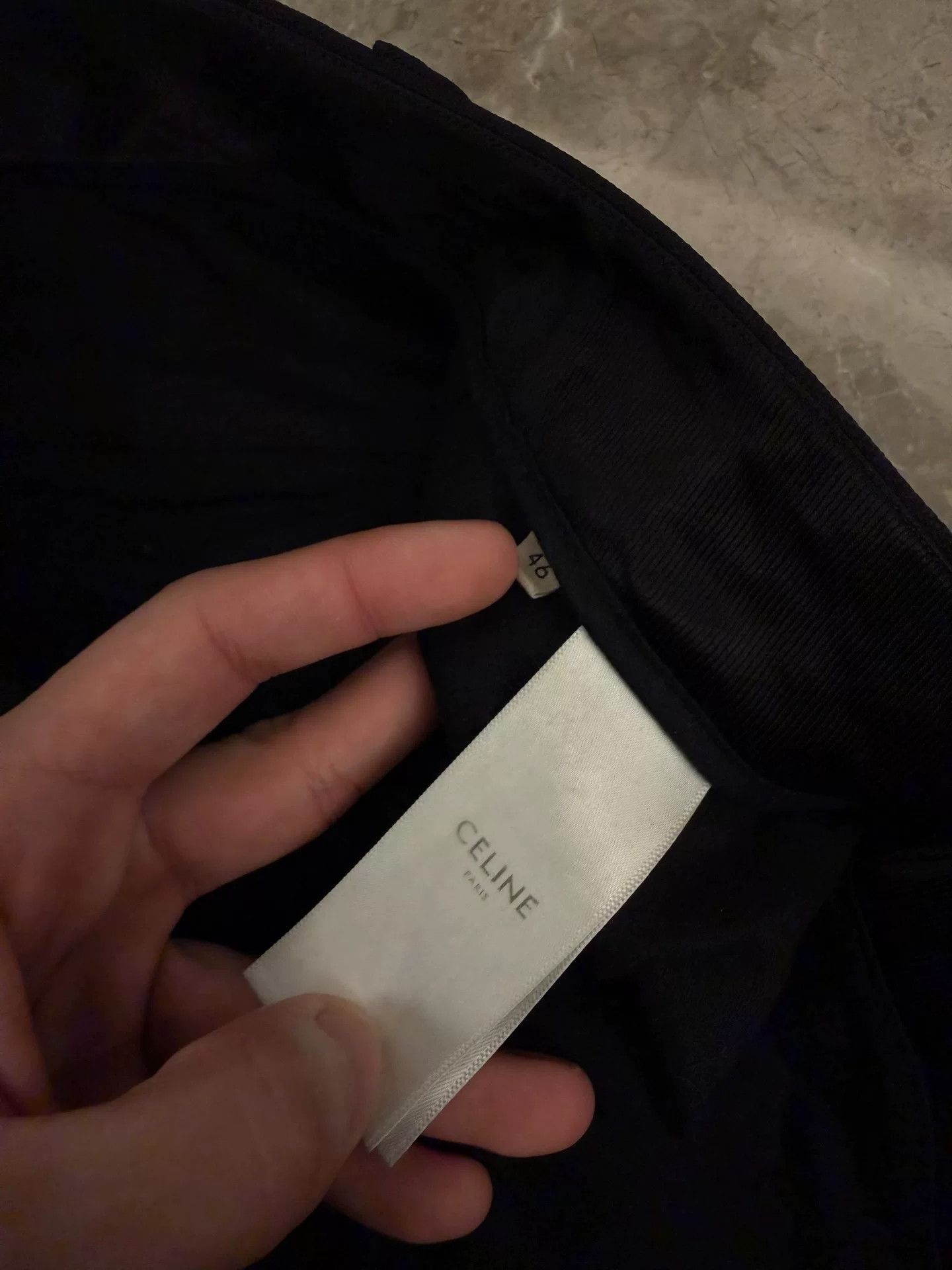 Celine Celine Black Trousers Size 30 Size US 30 / EU 46 - 6 Thumbnail