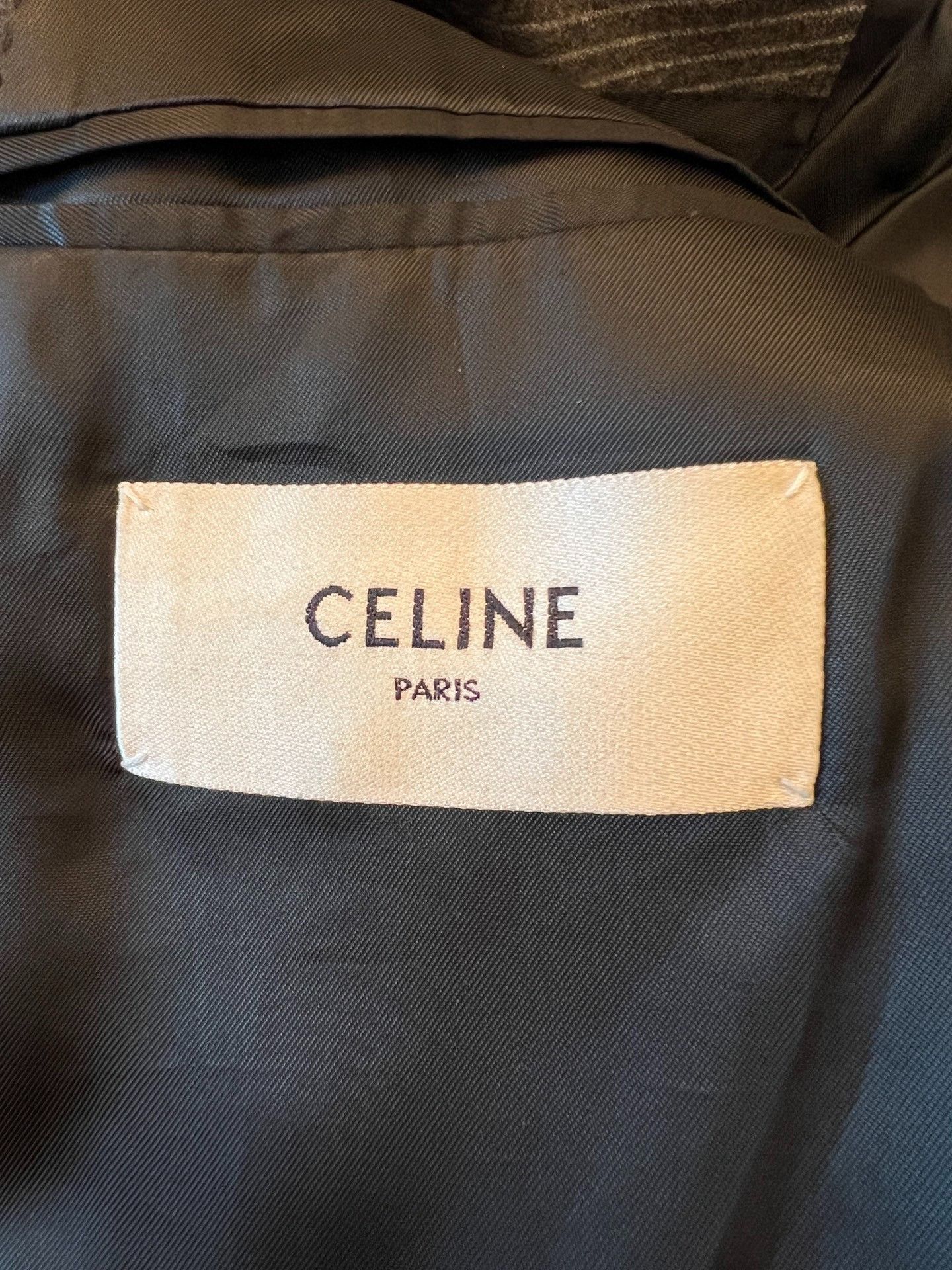 Celine Celine Pinstripe Wool Double Breasted Blazer Size 36 Size XS / US 0-2 / IT 36-38 - 7 Thumbnail