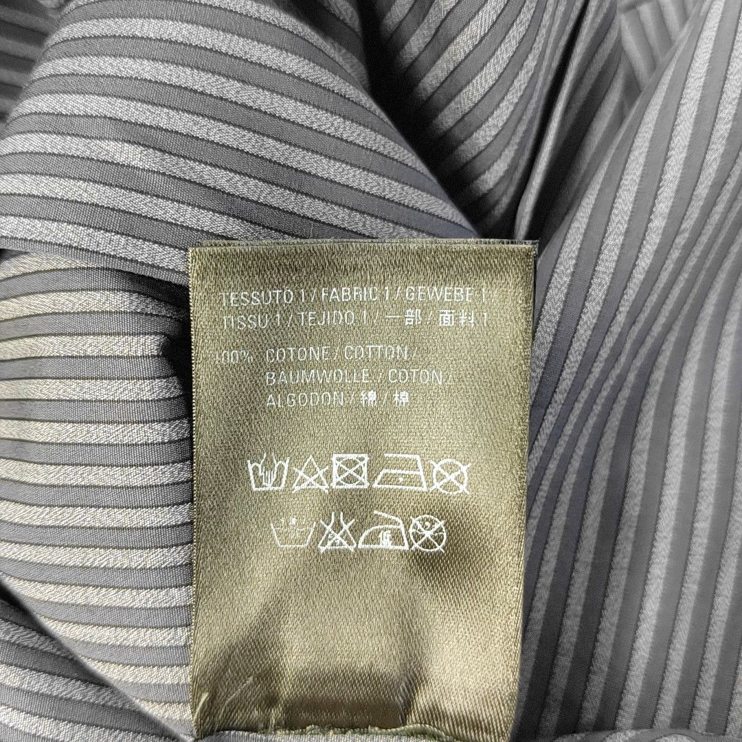 Balenciaga Balenciaga Striped Bow Neck Button Up Size 32 Size XXS / US 00 / IT 34 - 3 Thumbnail