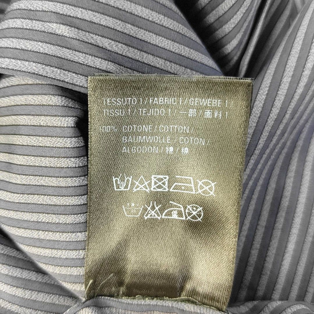 Balenciaga Balenciaga Striped Bow Neck Button Up Size 32 Size XXS / US 00 / IT 34 - 4 Thumbnail
