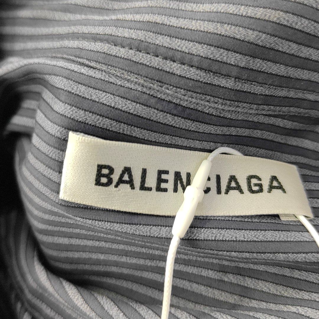 Balenciaga Balenciaga Striped Bow Neck Button Up Size 32 Size XXS / US 00 / IT 34 - 6 Thumbnail