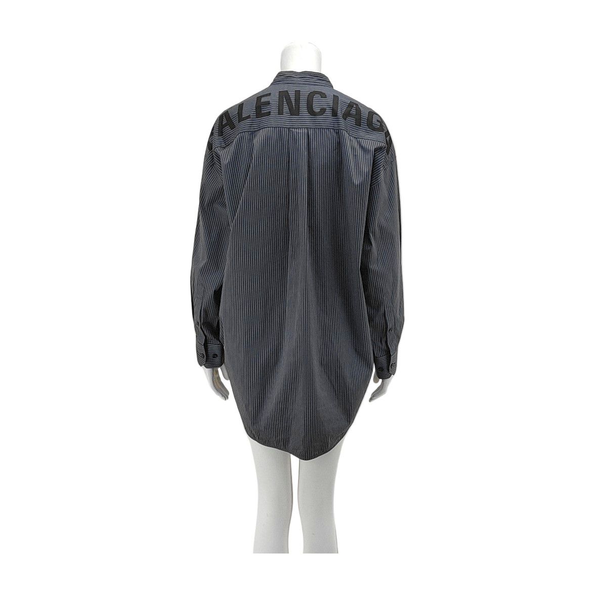 Balenciaga Balenciaga Striped Bow Neck Button Up Size 32 Size XXS / US 00 / IT 34 - 2 Thumbnail