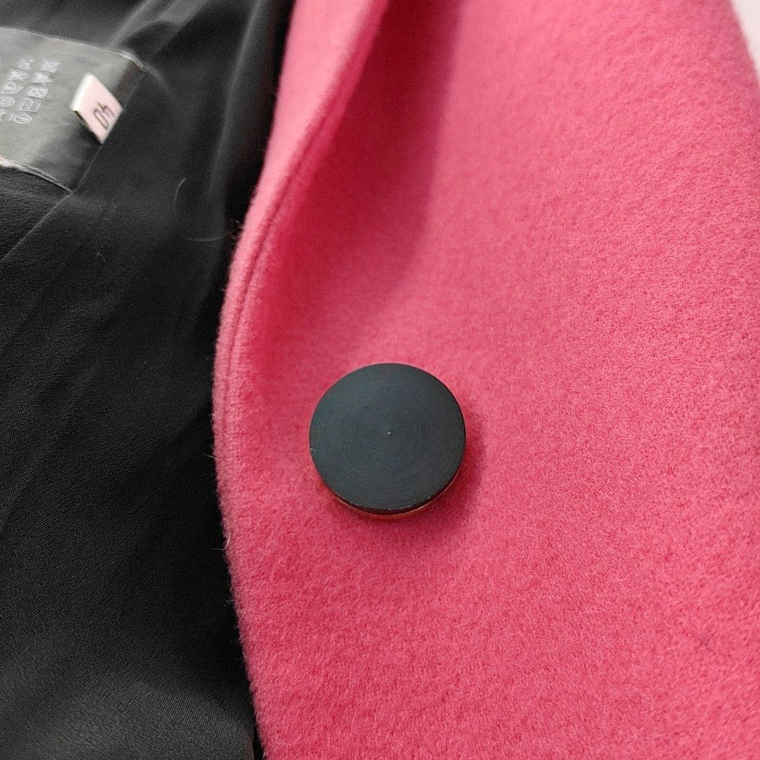 Balenciaga Balenciaga Pink Wool Coat Size 40 Size S / US 4 / IT 40 - 5 Thumbnail
