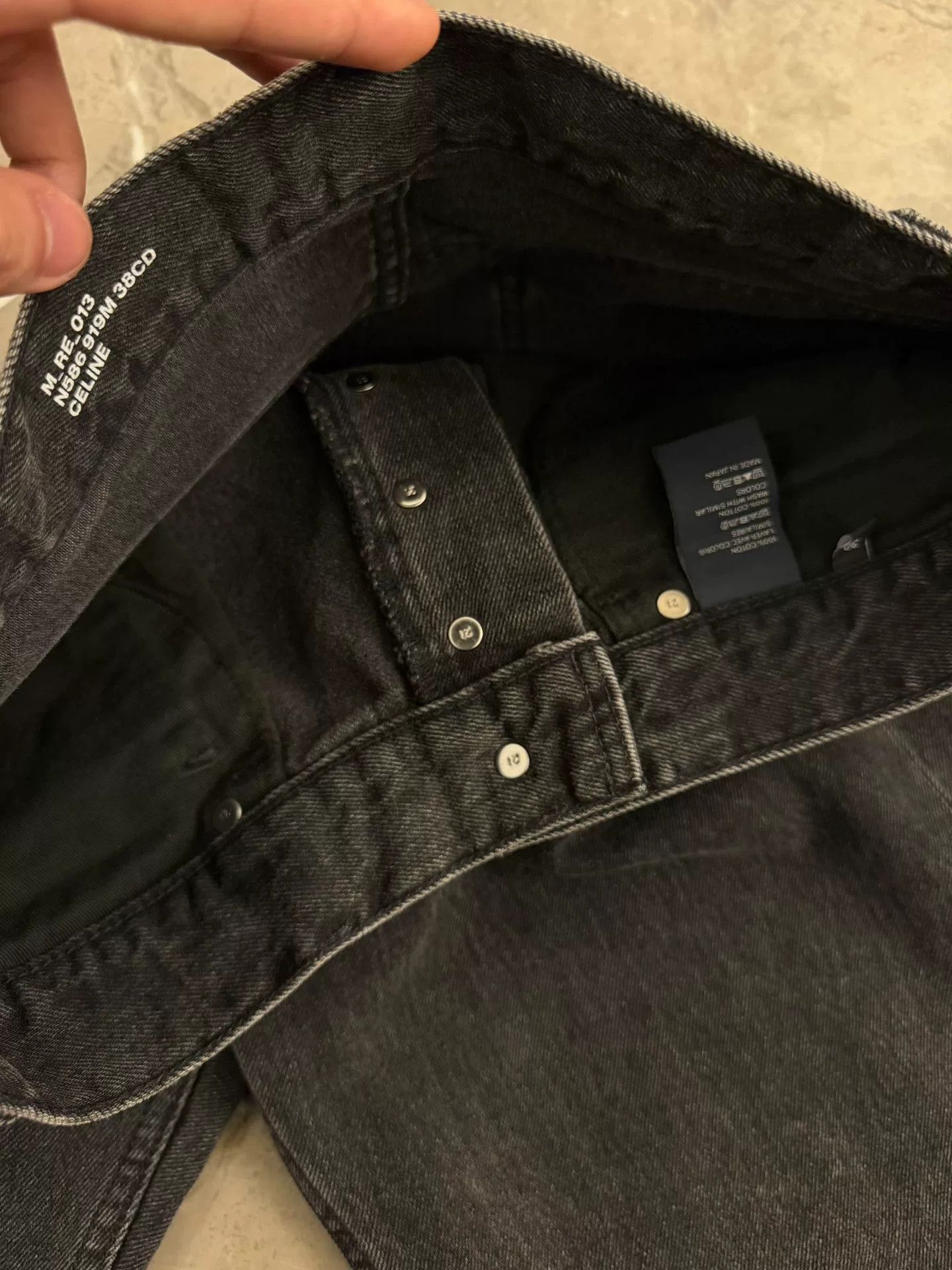 Celine Celine Distressed Wash Denim Jeans Size 30 Size US 30 / EU 46 - 6 Thumbnail