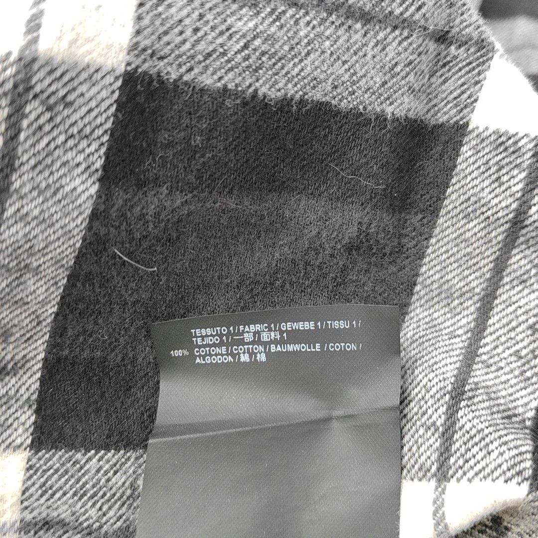 Balenciaga Balenciaga Plaid Logo Button Up Shirt Size 36 Size XS / US 0-2 / IT 36-38 - 3 Thumbnail