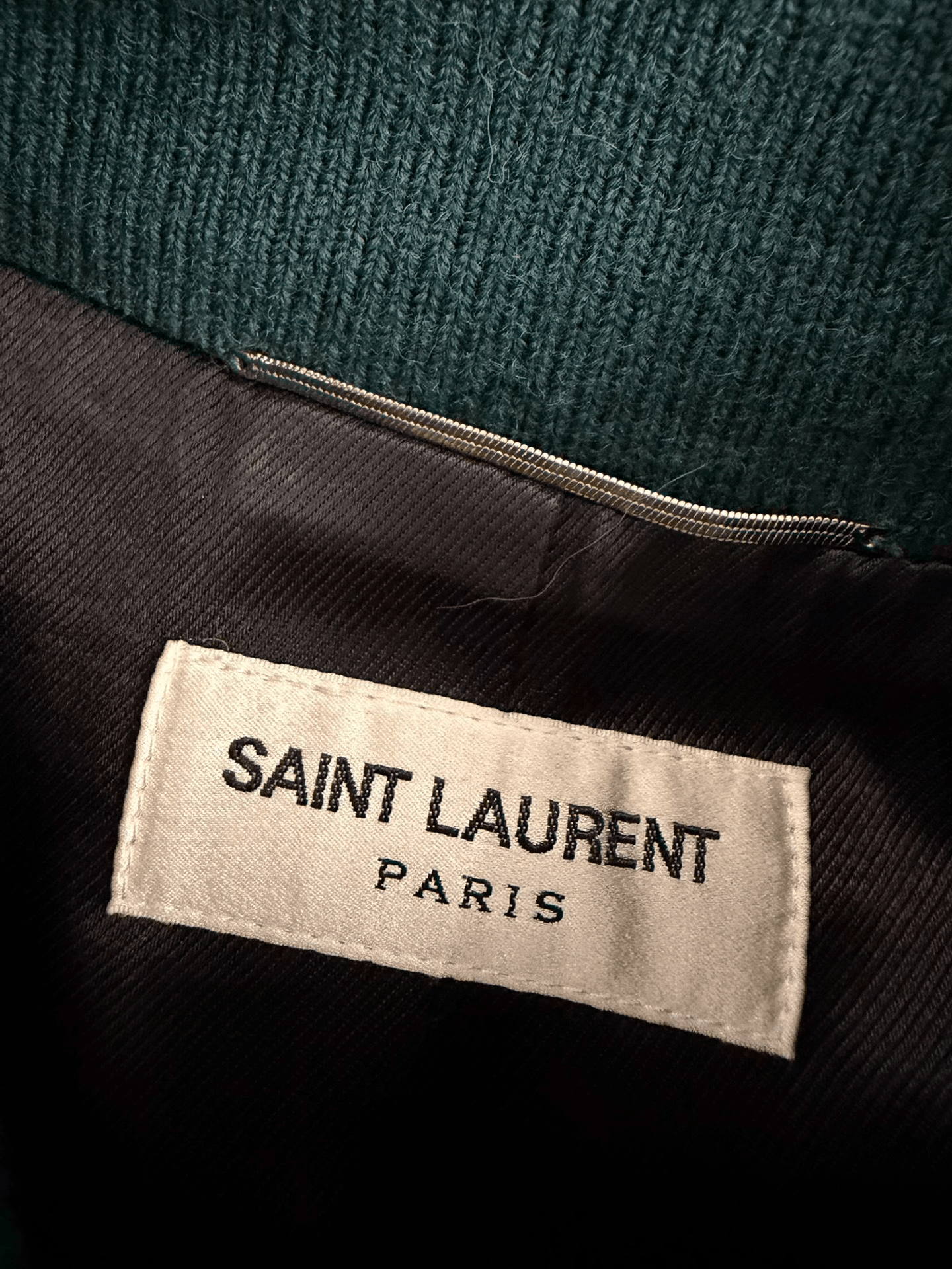 Saint Laurent Paris Saint Laurent Wool Varsity Jacket Size S Size US S / EU 44-46 / 1 - 7 Thumbnail