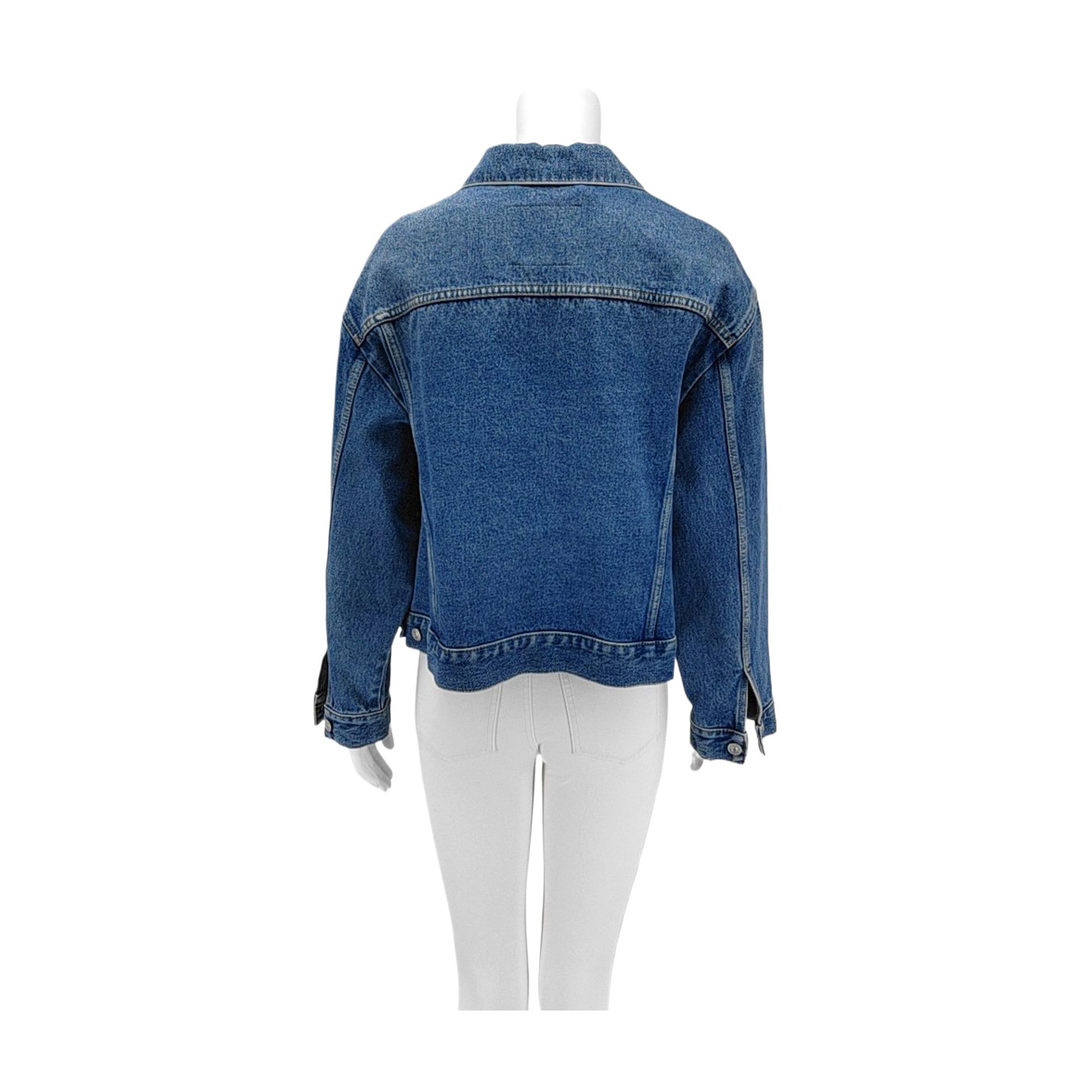 Balenciaga Balenciaga Blue Denim Jacket Size 36 Size XS / US 0-2 / IT 36-38 - 2 Thumbnail