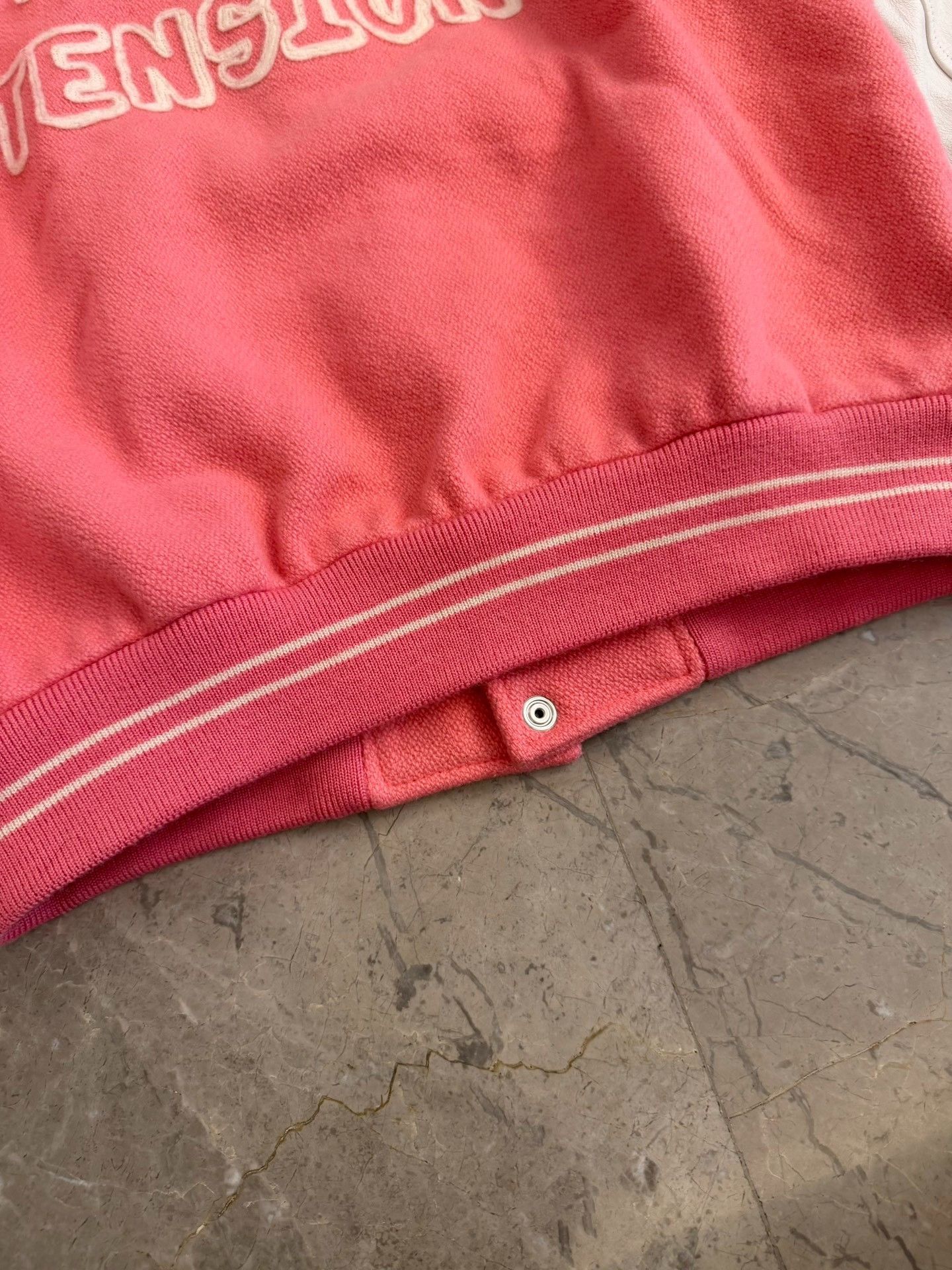 Celine Celine Flamingo Tensions Varsity Bomber Jacket Size S Size US S / EU 44-46 / 1 - 9 Thumbnail