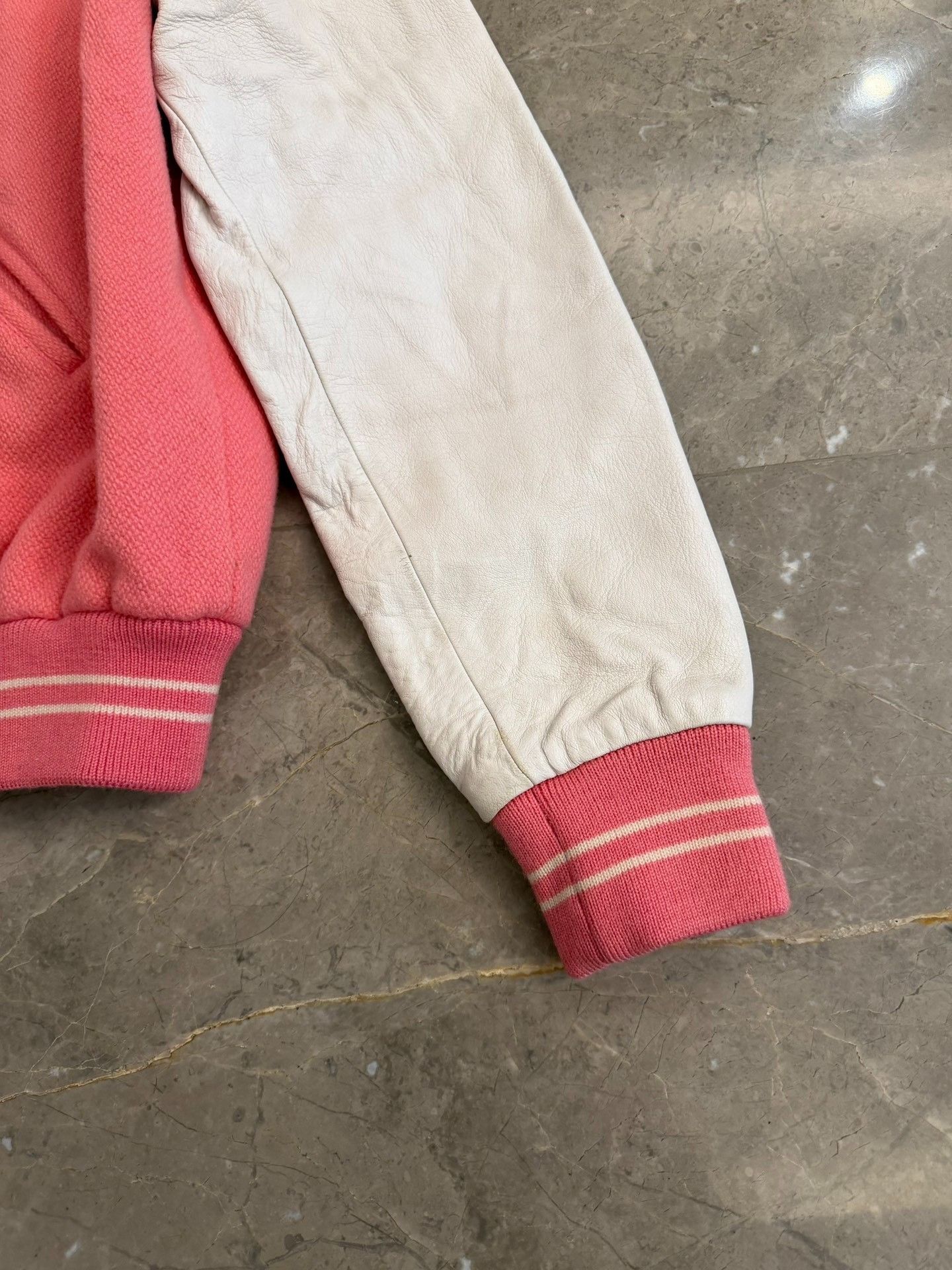 Celine Celine Flamingo Tensions Varsity Bomber Jacket Size S Size US S / EU 44-46 / 1 - 5 Thumbnail