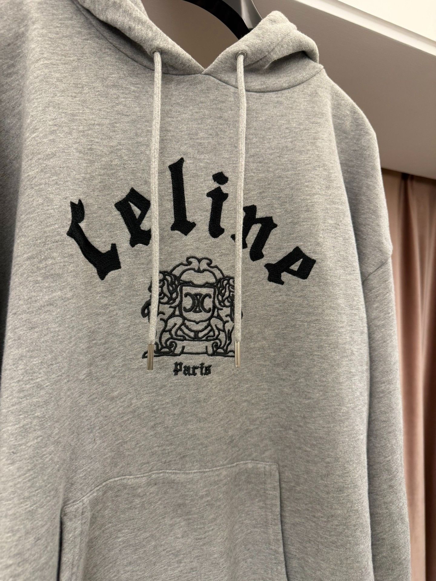 Celine Celine Gothic Logo Hoodie Size M Size US M / EU 48-50 / 2 - 4 Thumbnail