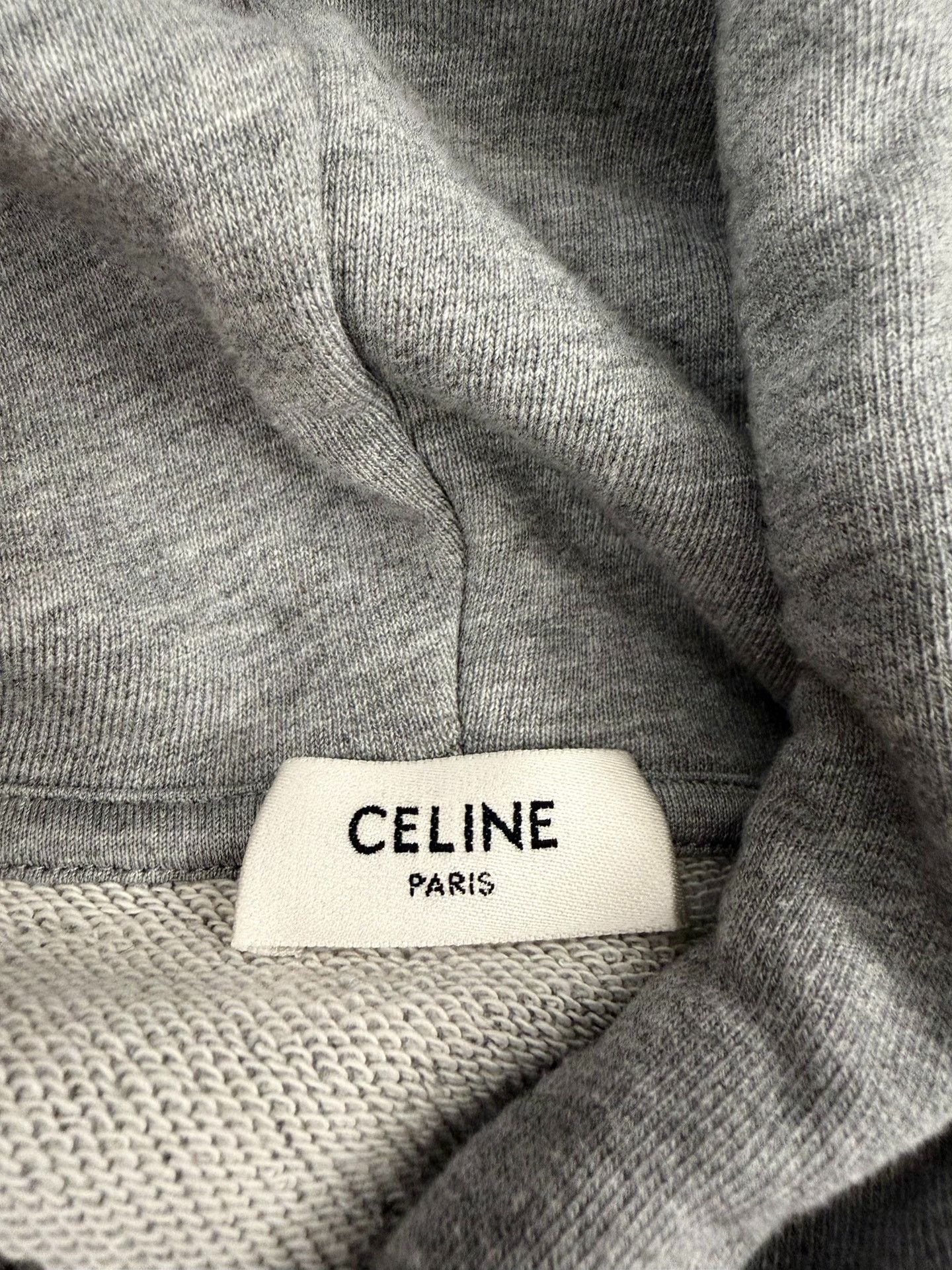 Celine Celine Gothic Logo Hoodie Size M Size US M / EU 48-50 / 2 - 7 Thumbnail